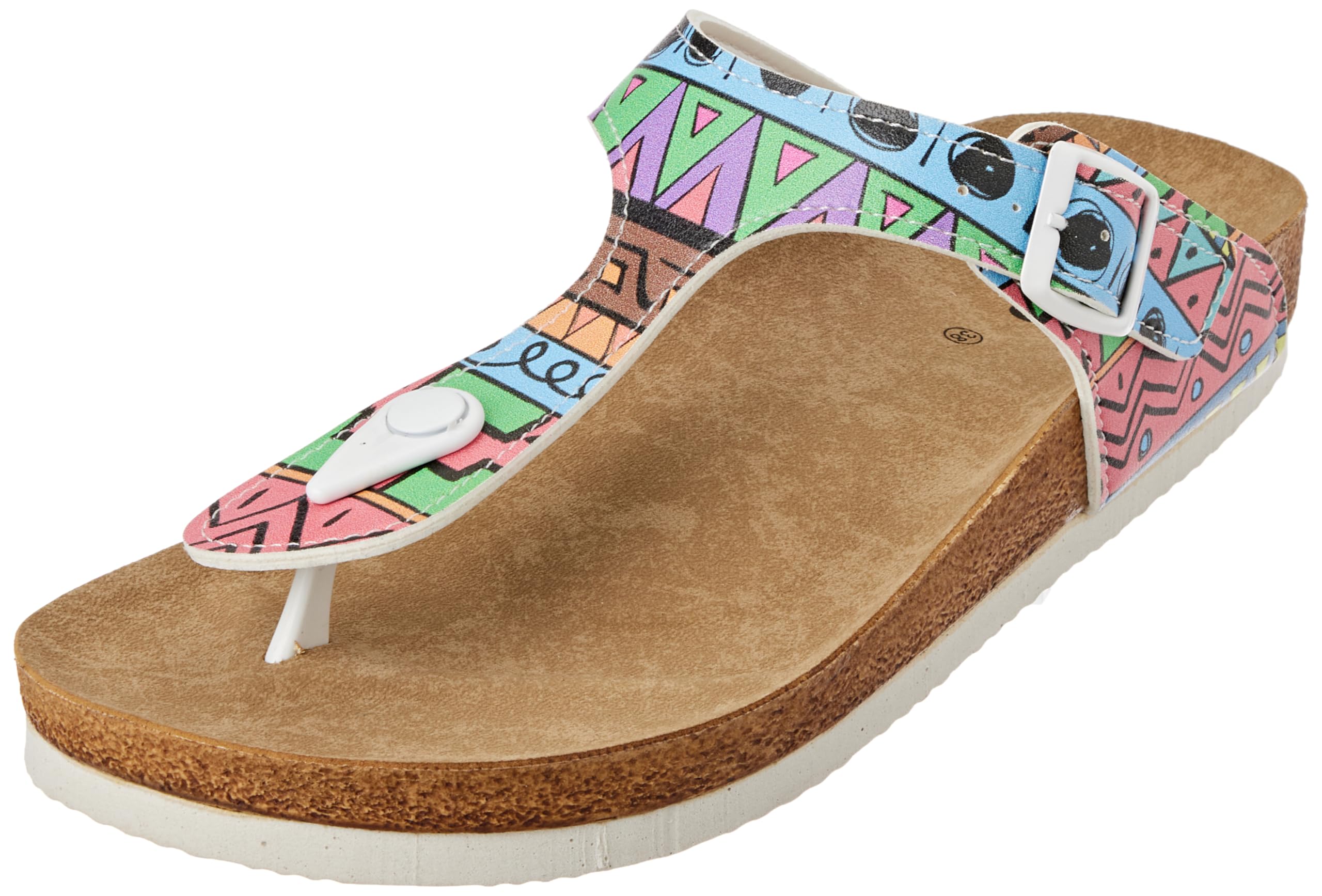 DOGO Women's Purple Sandal, Multicoloured, 6.5 UK