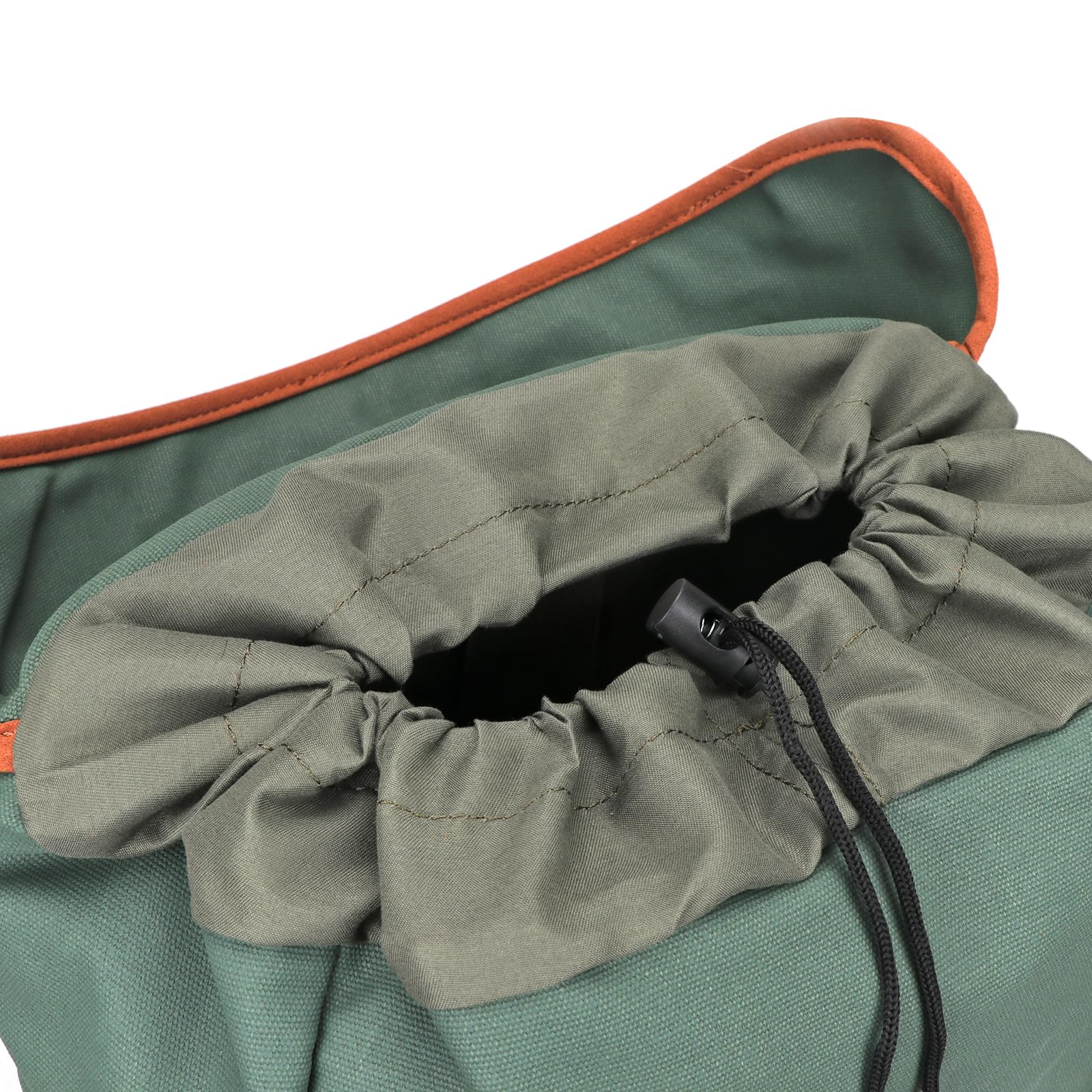 Tourbon Borsa da bicicletta in tela impermeabile per computer portatile Zaino da sella Borsa a tracolla per esterni Viaggio scuola