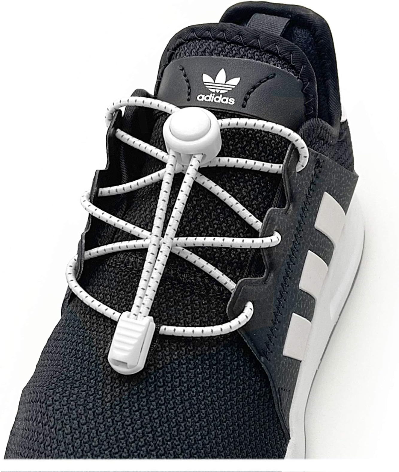 Elastic No Tie Shoelaces - Non Tying Stretchy Shoe Laces Elastic Shoe Laces With Reflective String for Sneakers, No Tie Laces for Kids and Adults