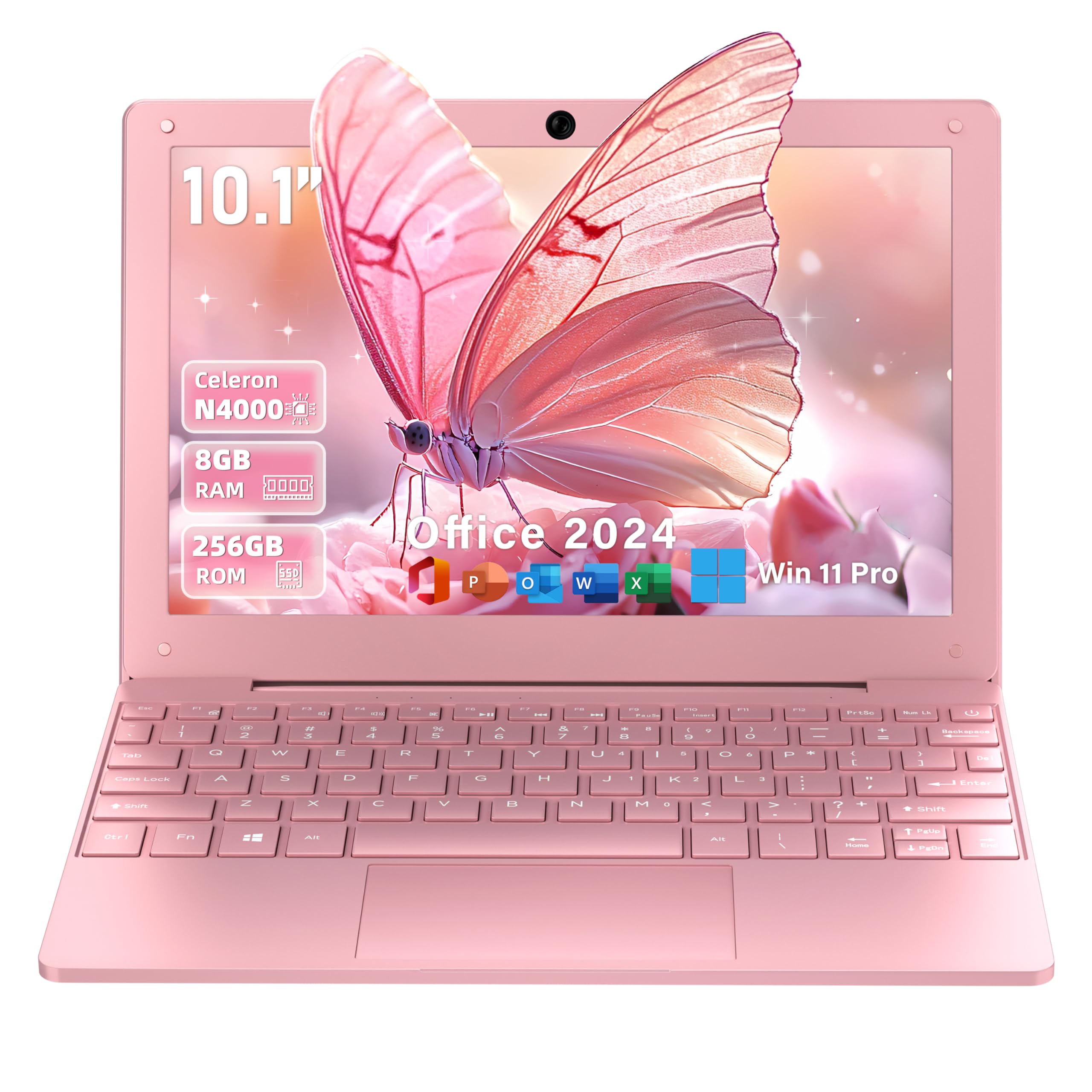 Amazon.co.jp: 2026年最新ノートパソコン 10.1インチミニ ノートPC