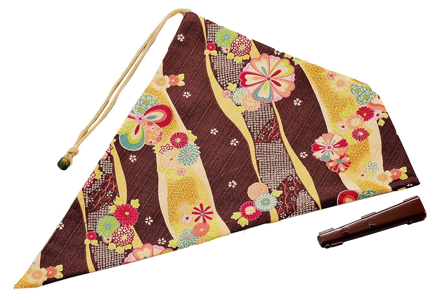 Hashi-bukuro Kikuume MK-2783 étui pour protéger et ranger vos baguettes