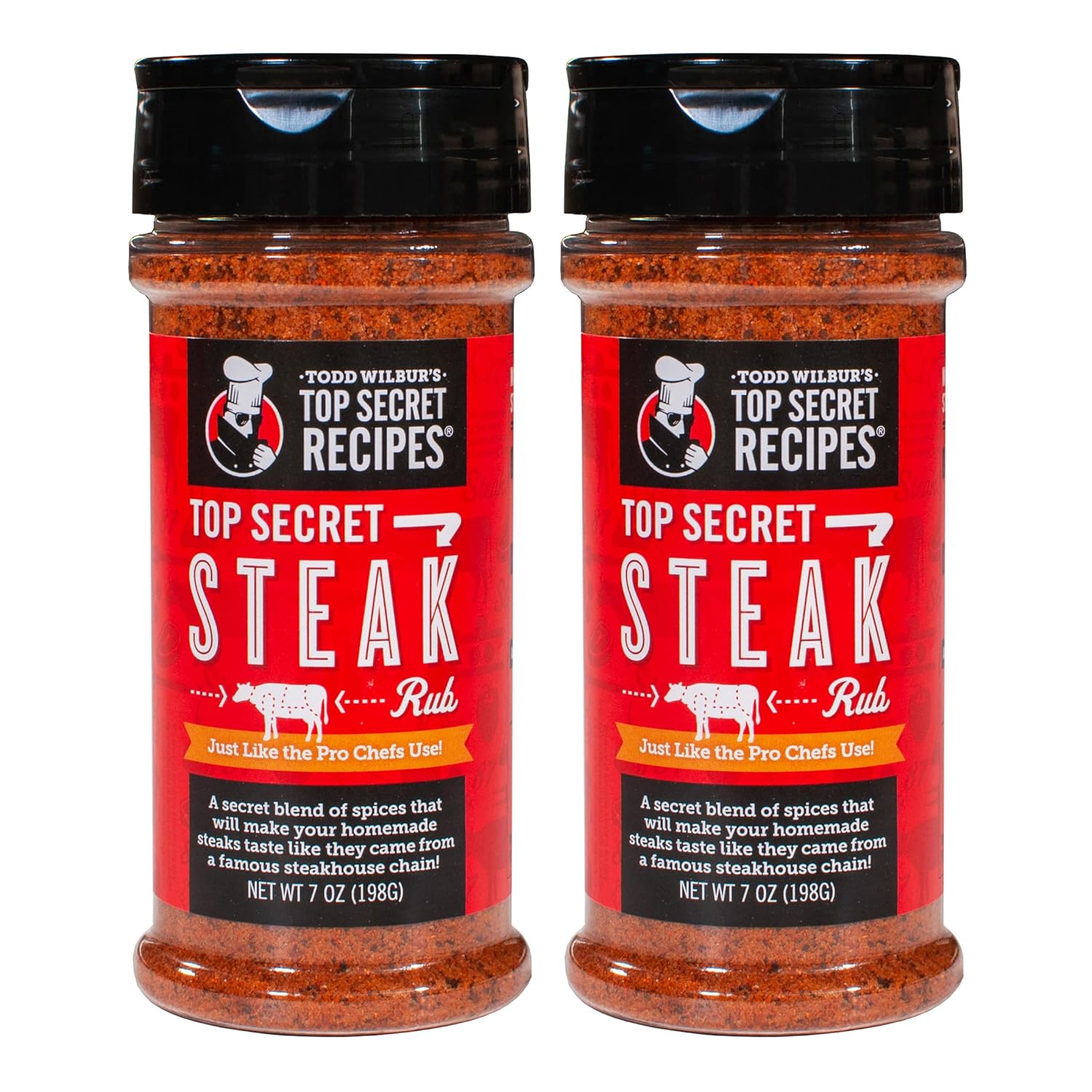 Todd Wilbur's Top Secret Recipes Steak Rub Famous