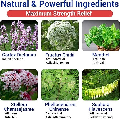 Miniatura 5 de Crema para eccema para piel seca, picazón, irritada y propensa al eccema, ungüento de tratamiento de máxima fuerza para erupciones, psoriasis,