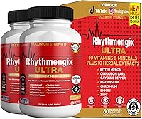 Vista 8 de Rhythmengix Ultra Maximum Strength Suplemento dietético, fórmula herbal, 60 cápsulas (1)