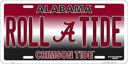 ROLL Tide Alabama - Placa de matrícula