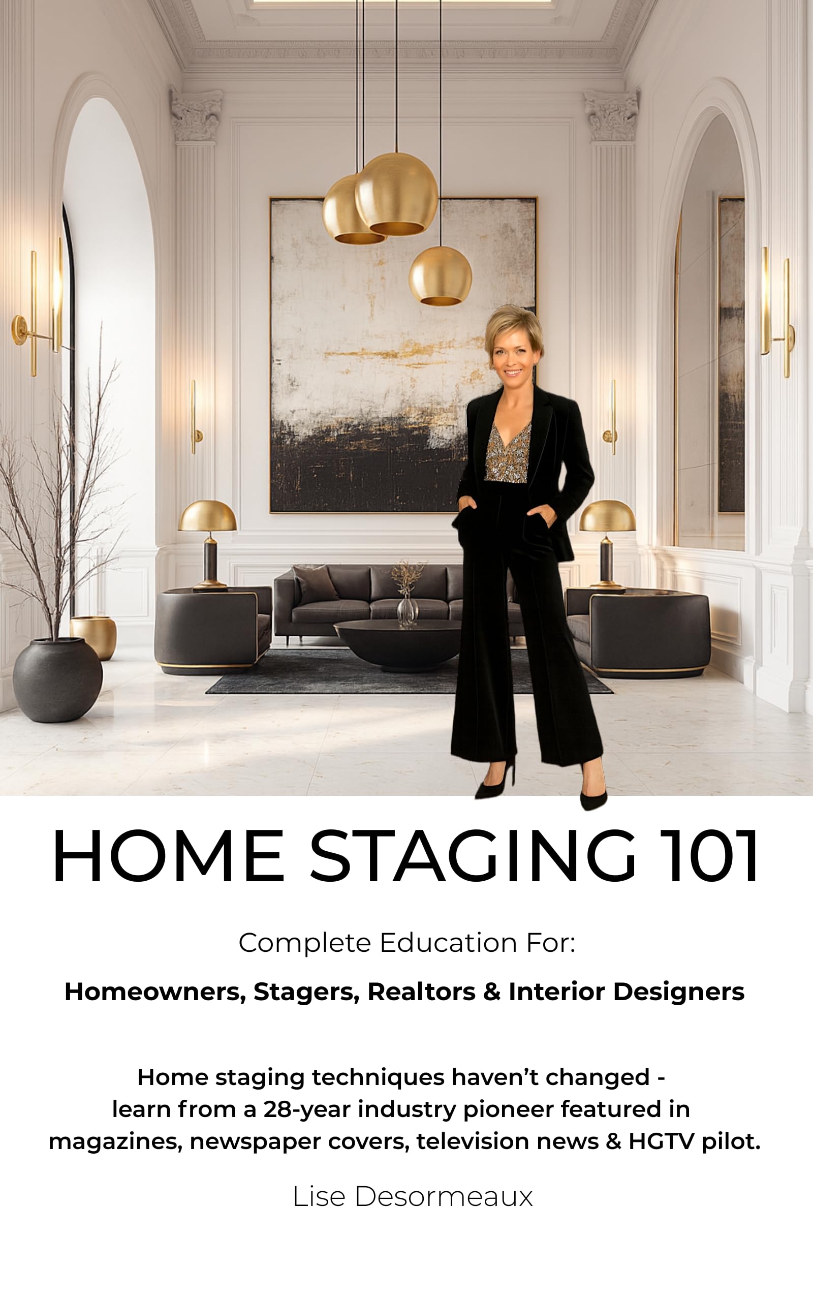 Livre de Home Staging 101 en anglais pour attirer plus de visiteurs et d'acheteurs