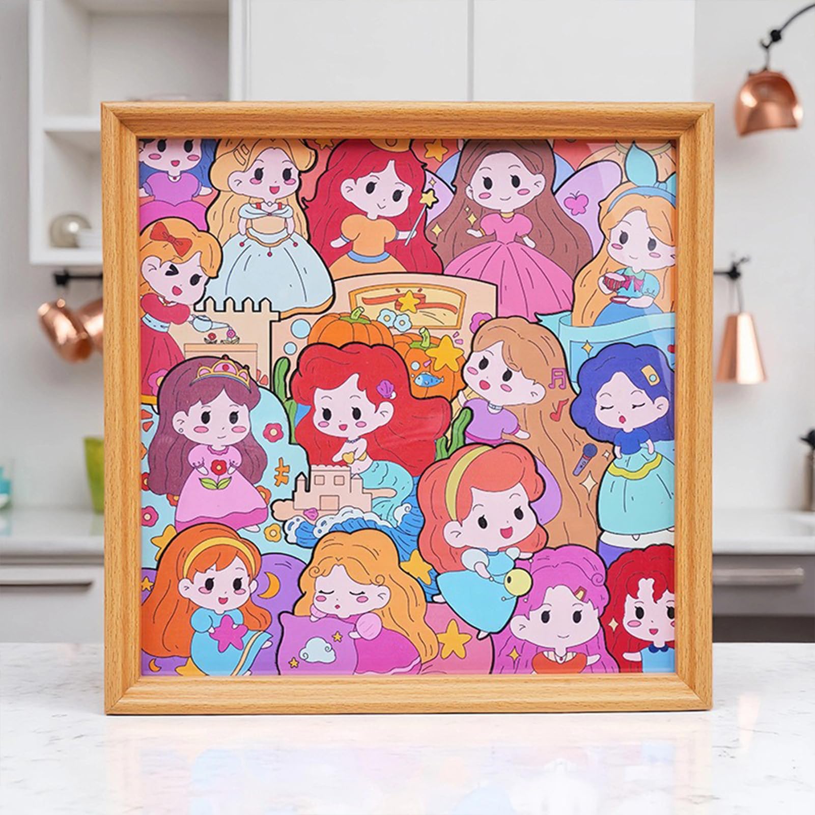 Cornice Per Puzzle Giochi Educativi Per Bambine Con Attività Di Colorazione | Giochi di Puzzle con Disegni per Bambini Per Bambini Ragazzi e Ragazze Camera da Aula Stanza dei Giochi Compleanno e F
