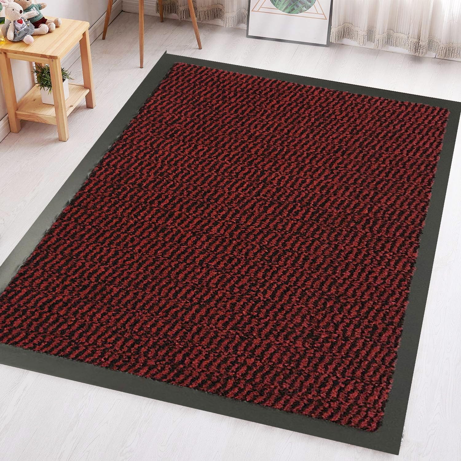 GULLAMBO Extra Large Long Carpet Mats for Floor Non Slippery 200cm x 90cm for Commercial Business restaurants hospitals Offices Hotels School High Traffic Areas backyards Industrial Entrance pathway โ image 1