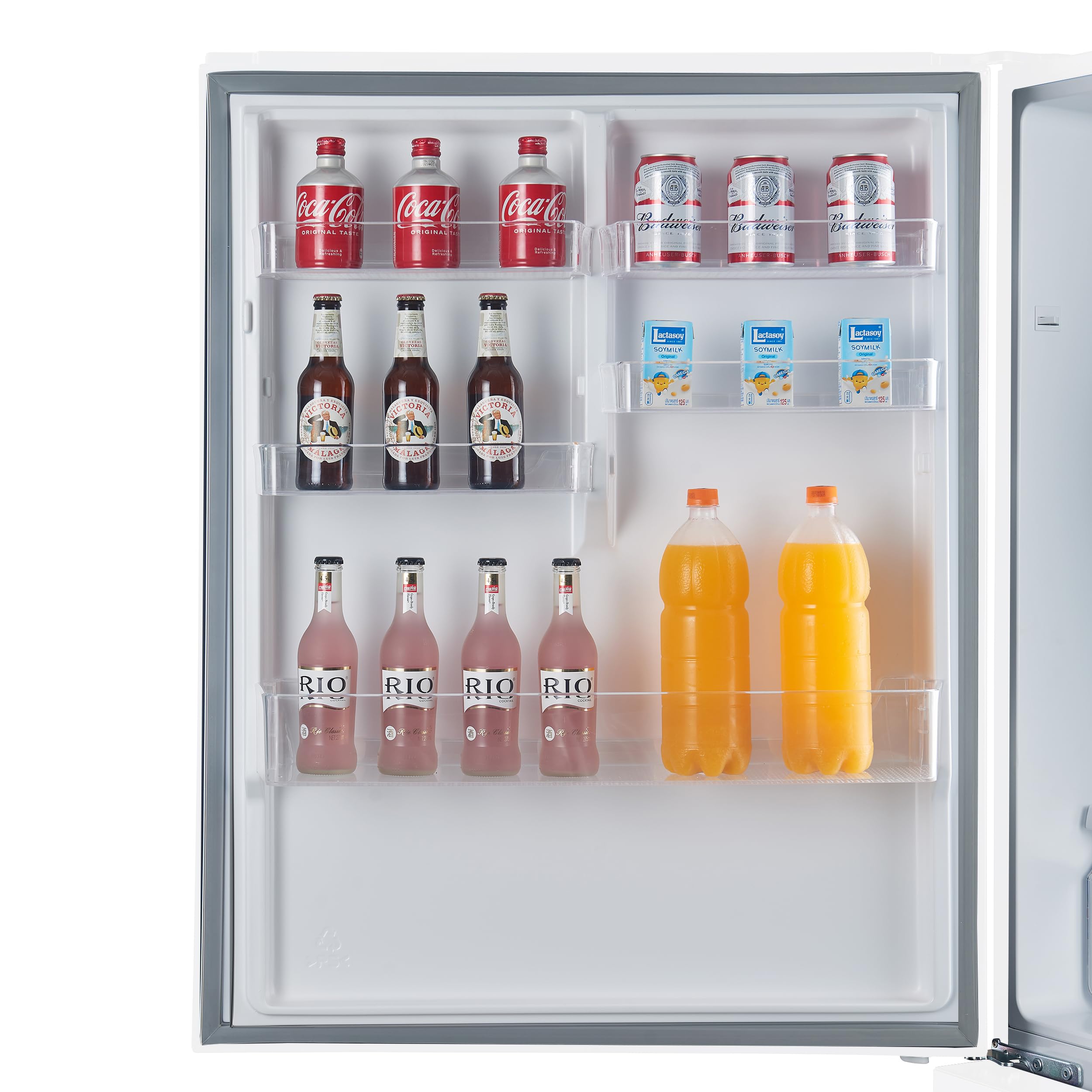 Forno Milano 62-Inch 2-Piece Freestanding Refrigerator With Dual Bottom Freezers 34.4 Cu.Ft Touch Control Ice Maker – White on Fridge.com - View 3