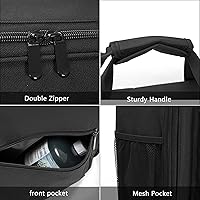 Vista 3 de Funda de transporte para estufa de campamento compatible con estufa de campamento Coleman de 2 quemadores, bolsa de almacenamiento impermeable