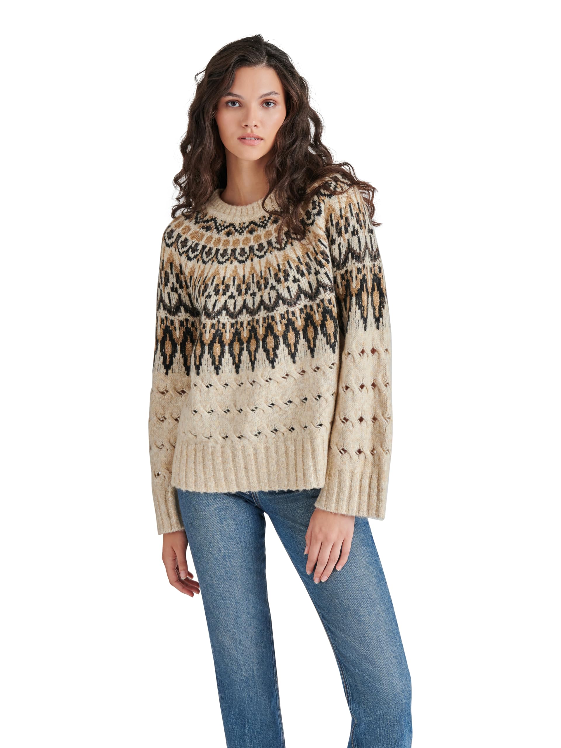 Steve Madden Womens Suzette Sweater