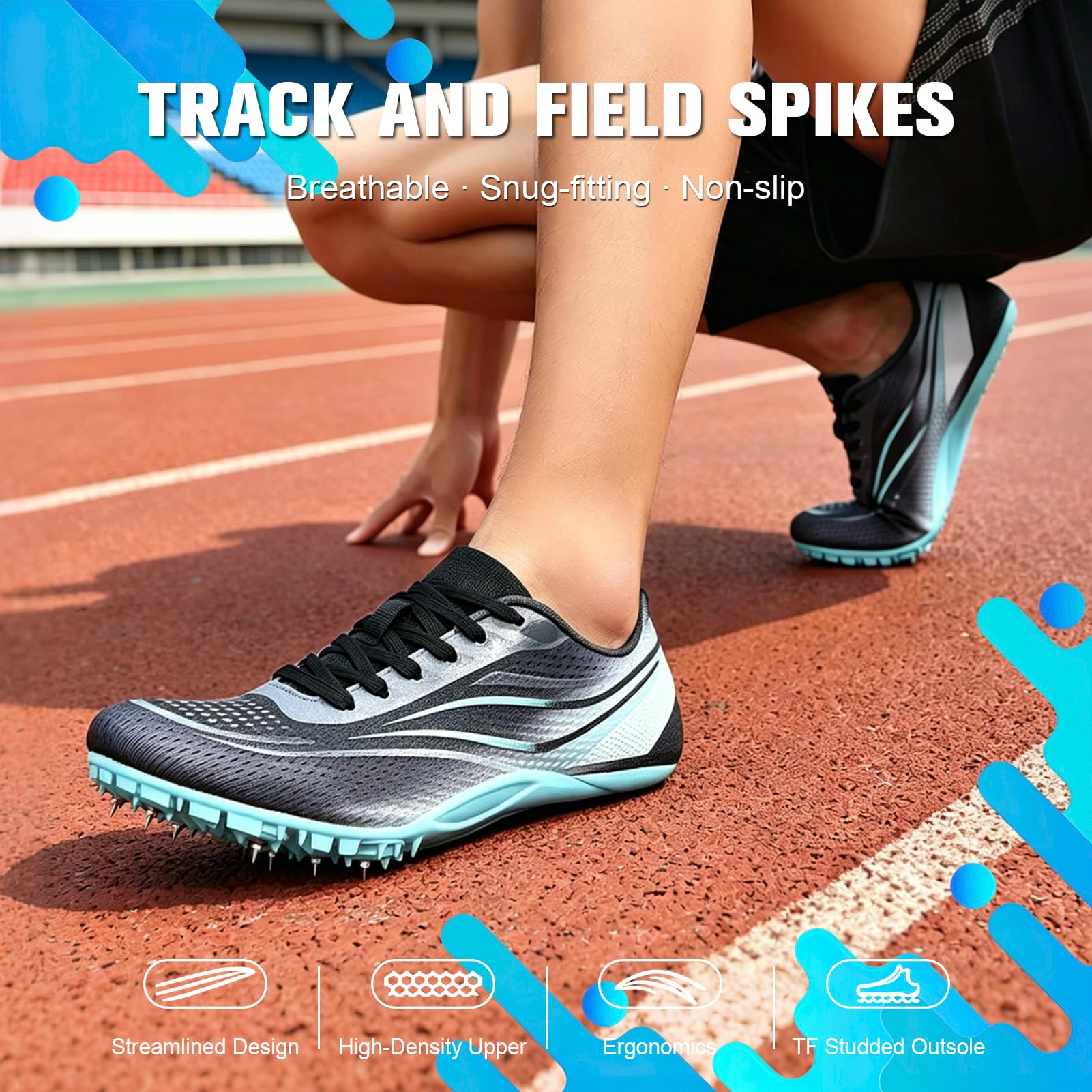 Scarpe Atletica Leggera, Unisex Stivali Running Professioni