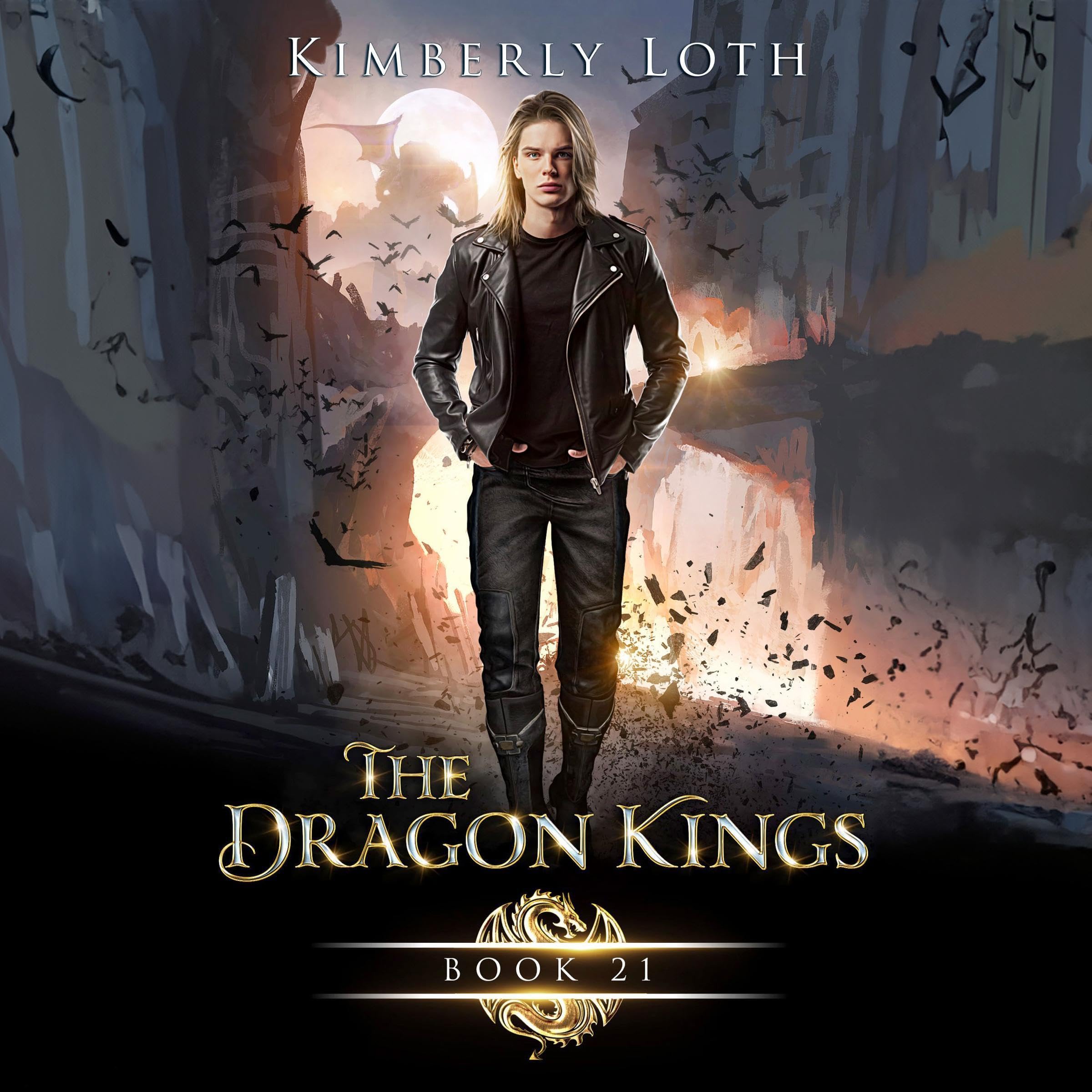 Cover art for The Dragon Kings, Book Twenty-One