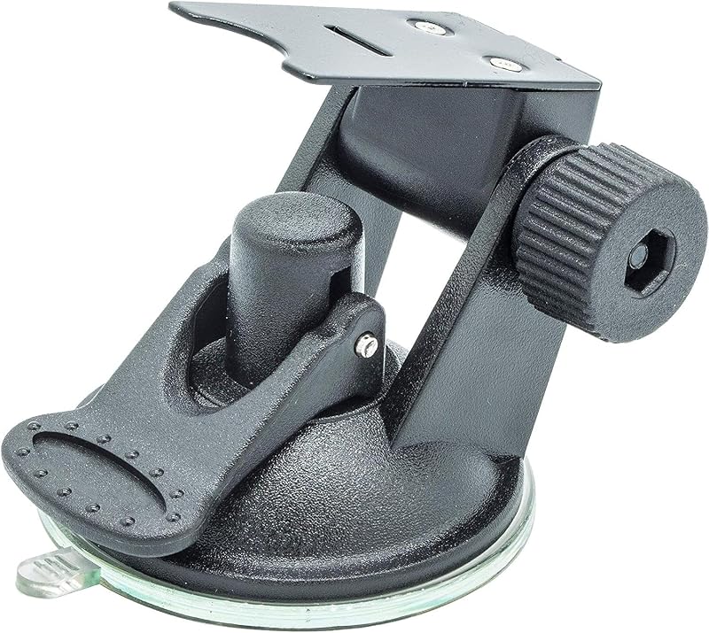 Suporte para Detector de Radar Crossery com Ventosa para Painel e Para-brisa, Compatível com Escort e Beltronics, Preto