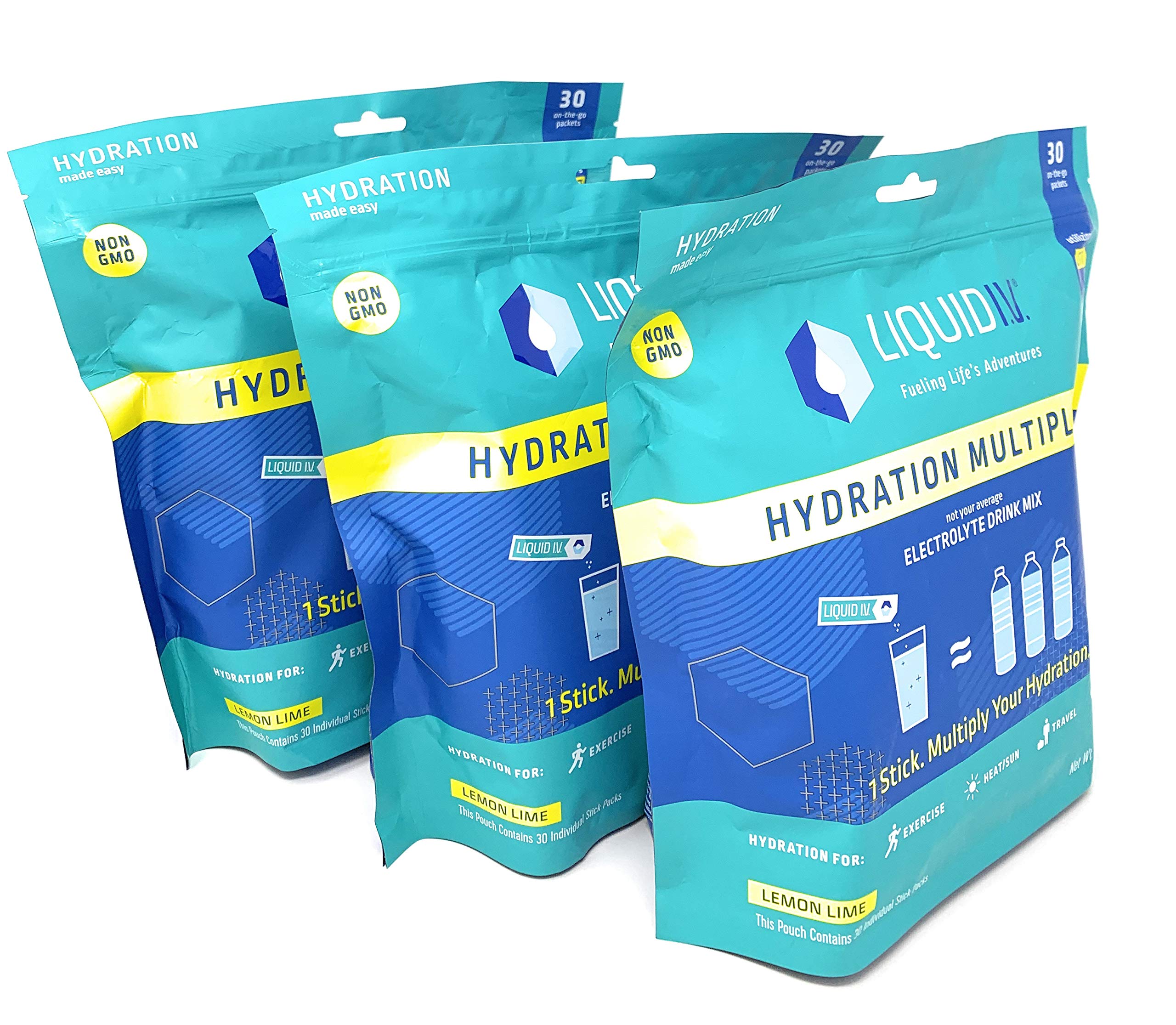 Buy Liquid I.V. Hydration Multiplier, Electrolyte Drink Mix Lemon