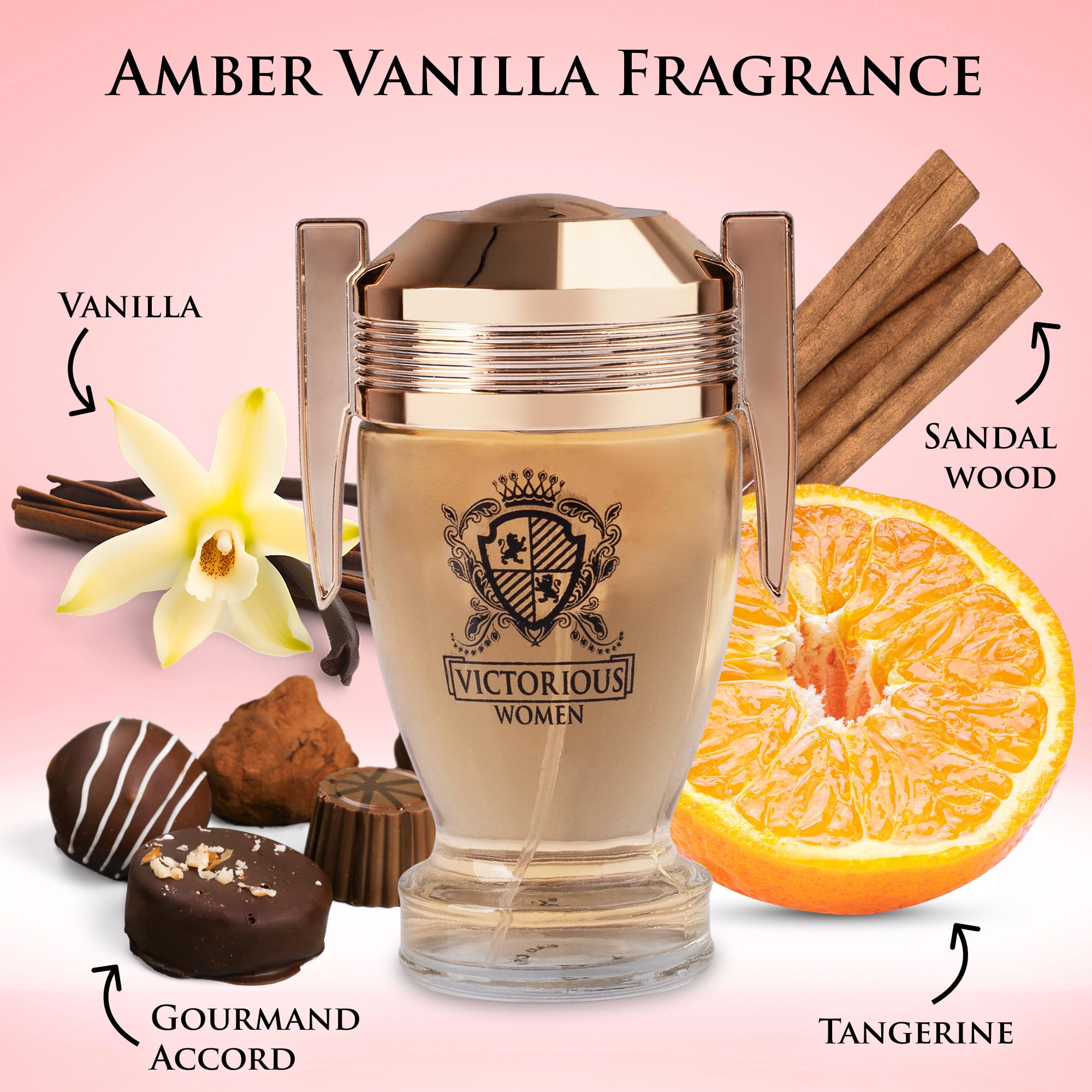 Amazon.com : Victorious Eau De Parfum for Women Filled with Sweet
