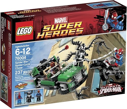 Miniatura 1 de Moto de persecución de Spider 76004 Lego Super Heroes