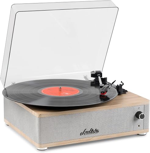 Irvine Platine Vinyle Bluetooth avec Haut-parleurs Intég Audizio