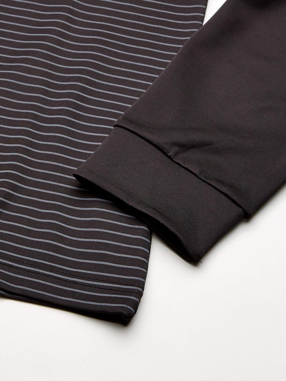 Cutter & Buck Men's Drytec UPF 50+ Double Knit Traverse Stripe Half Zip Pullover - Image 4