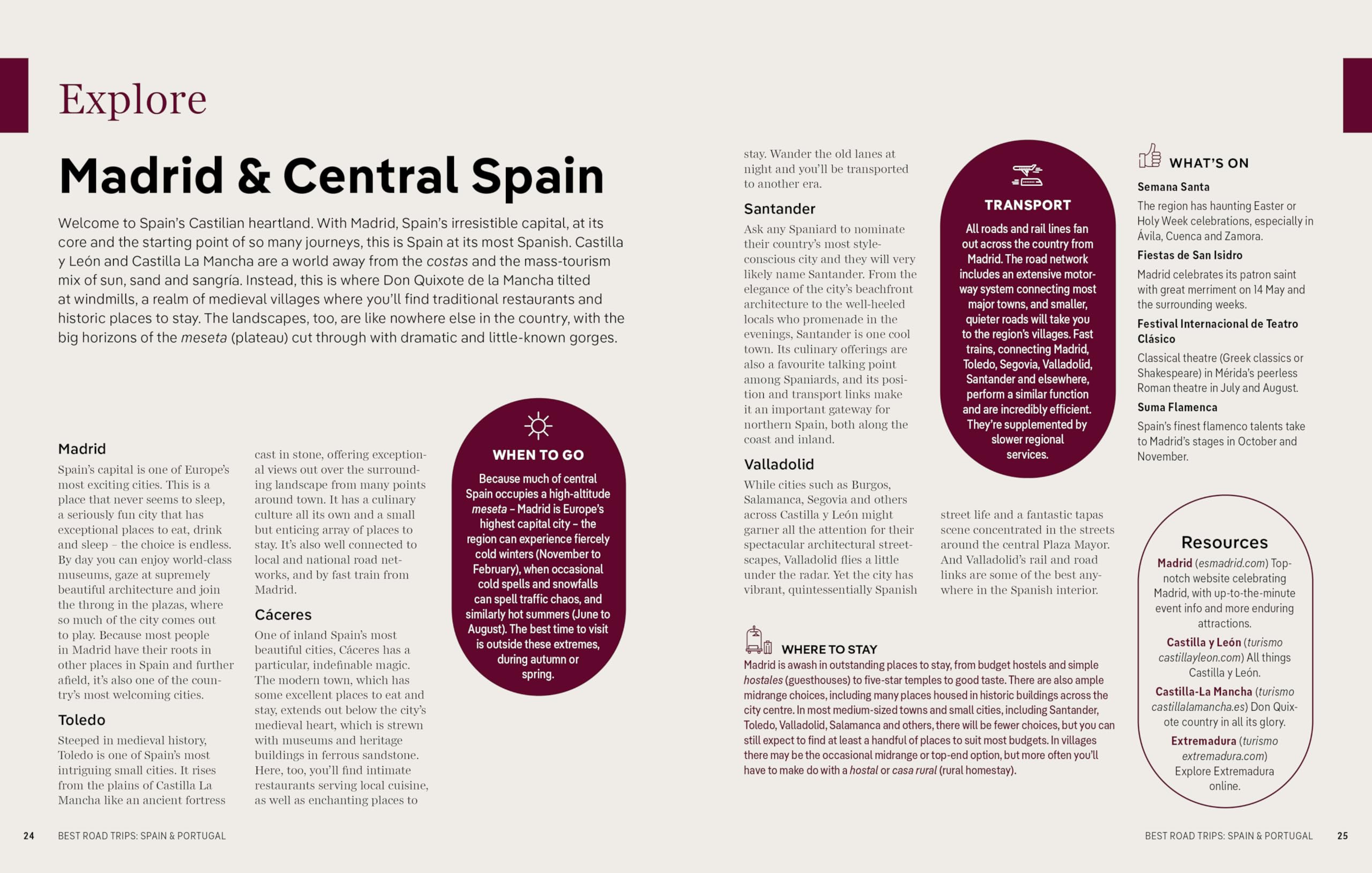 Spain & Portugal Best Road Trips 3ed -anglais-: best road trips : escapes on the open road