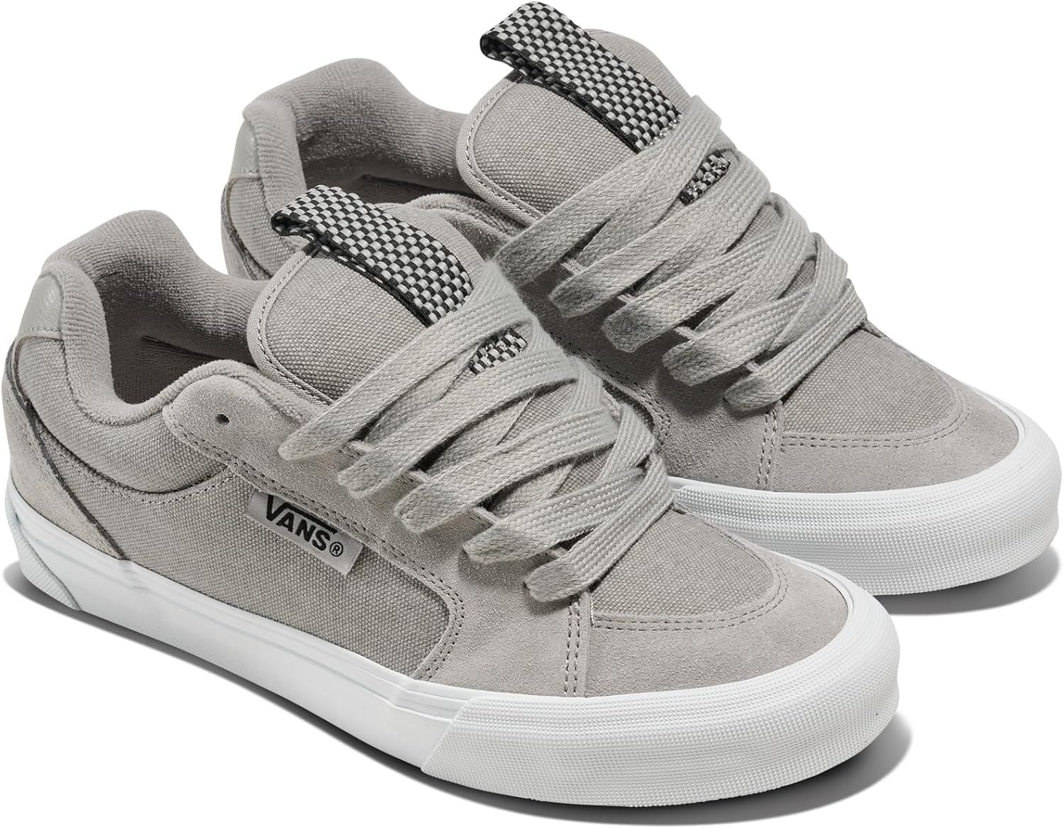 Vans Unisex Chukka Push Shoe | Y2K Skate Inspired Chunky Fashion Sneakers for Men & Women, Heavy Canvas Drizzle, 3.5/5 - Image 6