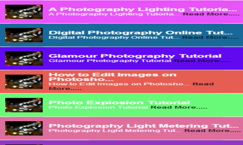 Tutorial Apps Images Photography Tutorials - App on Amazon Appstore