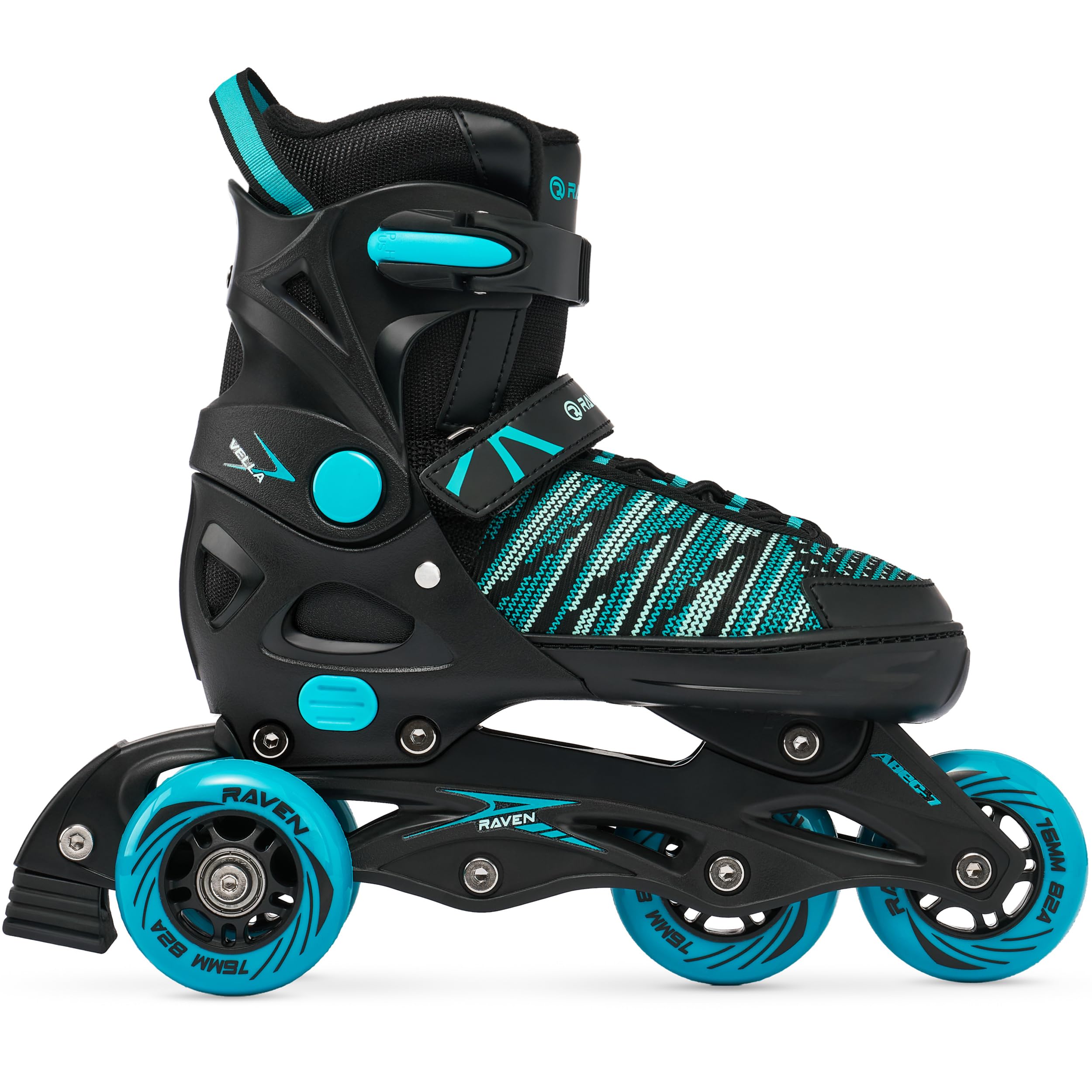 RAVEN 3in1 Inline Skates Pattini in linea Triskates Pattini a rotelle per bambini e adulti regolabili