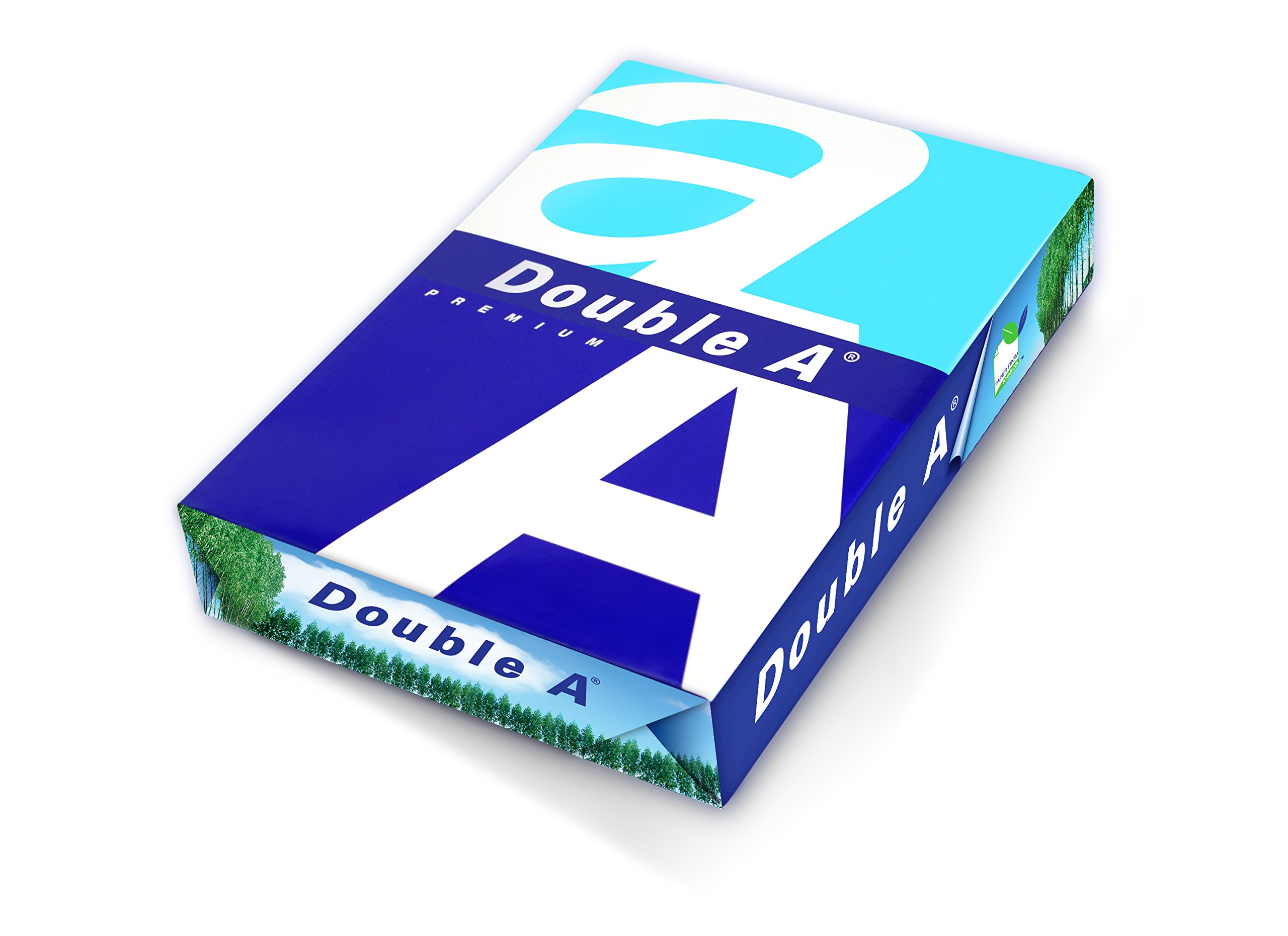 Double A White Premium A4 Printer Copier Paper 80gsm 500 Sheets (1 Ream - 500 Sheets)
