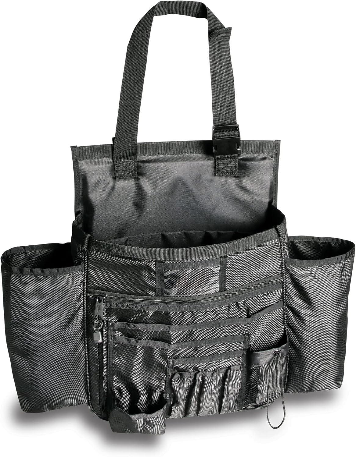 Uncle Mike's Law Enforcement Side-Armor Standard Car Seat Organizer - Black