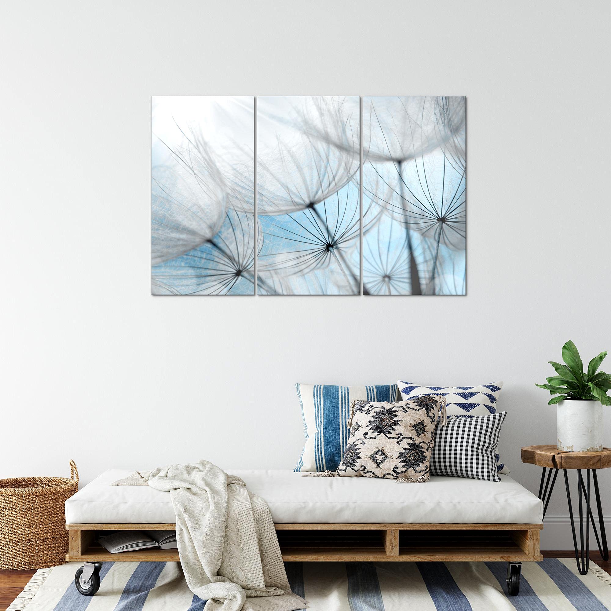 Leinwandbild Pusteblumen – 50,8x61 Cm, Gerahmt, Fertig Zum Aufhängen