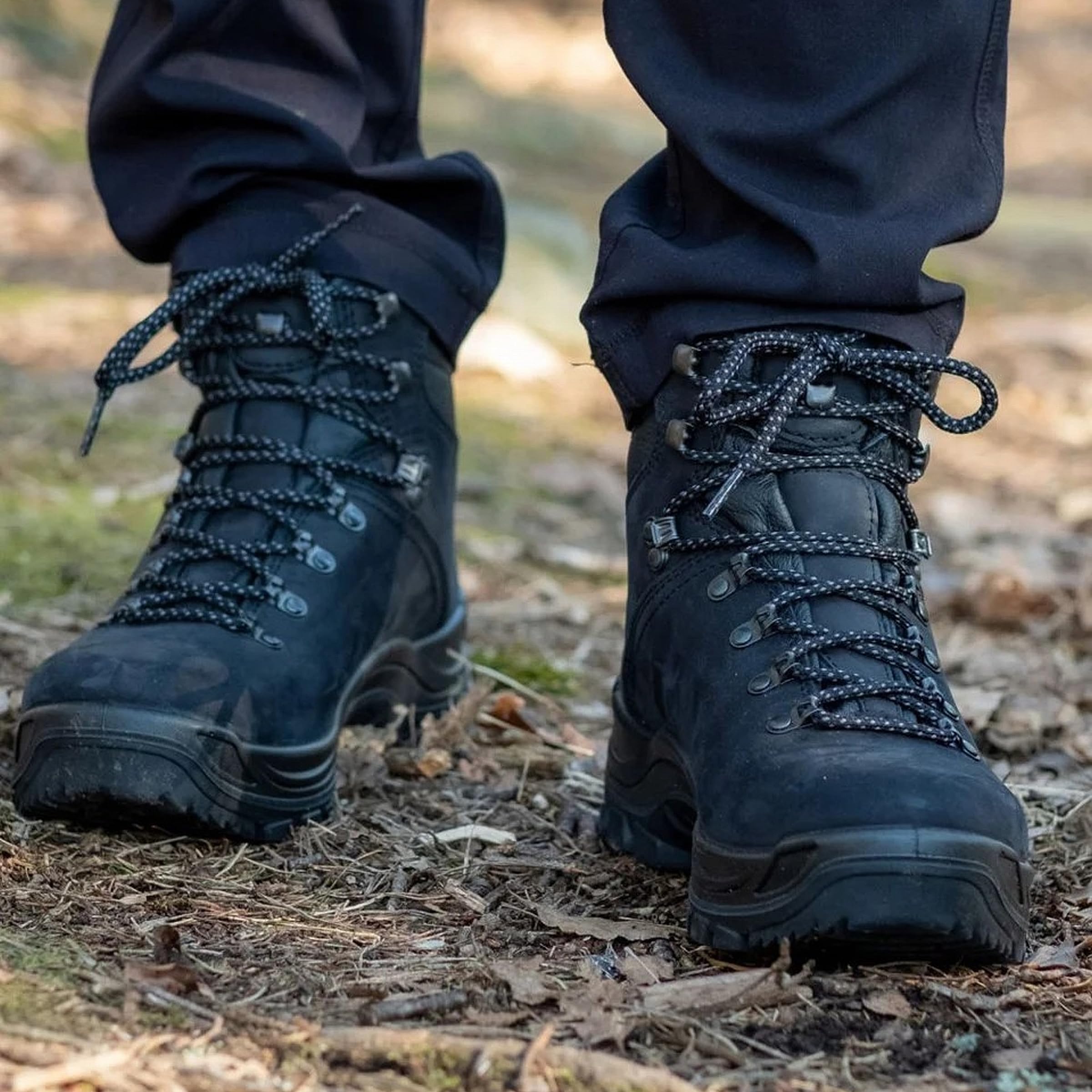 Alpina Tundra Męskie Buty Trekkingowe | Wodoodporne Buty Górskie z Skórzaną Cholewką i Mocną Podeszwą