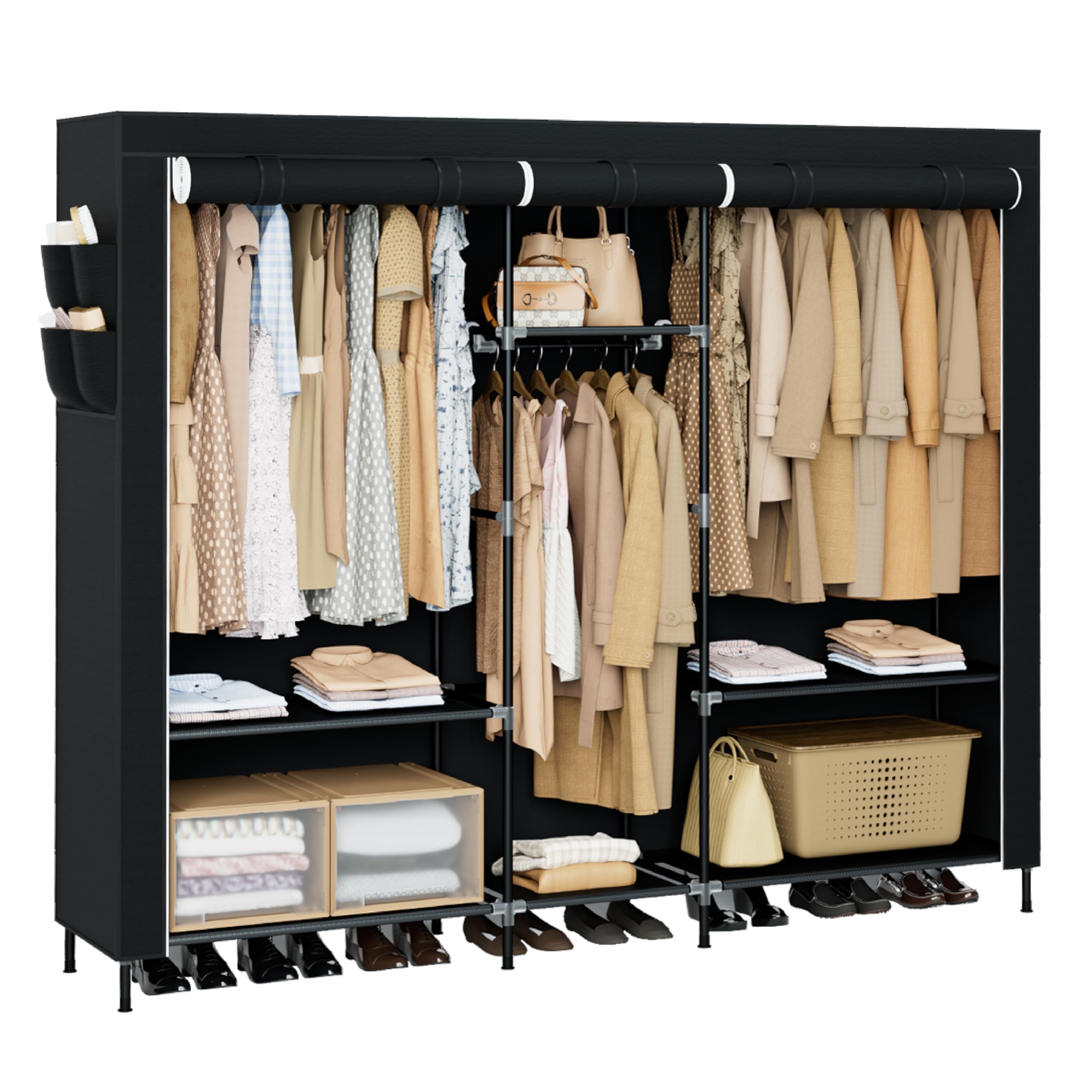 Amazon.com: CASAMAYA Portable Closet, 77.6 Inch Extra Large