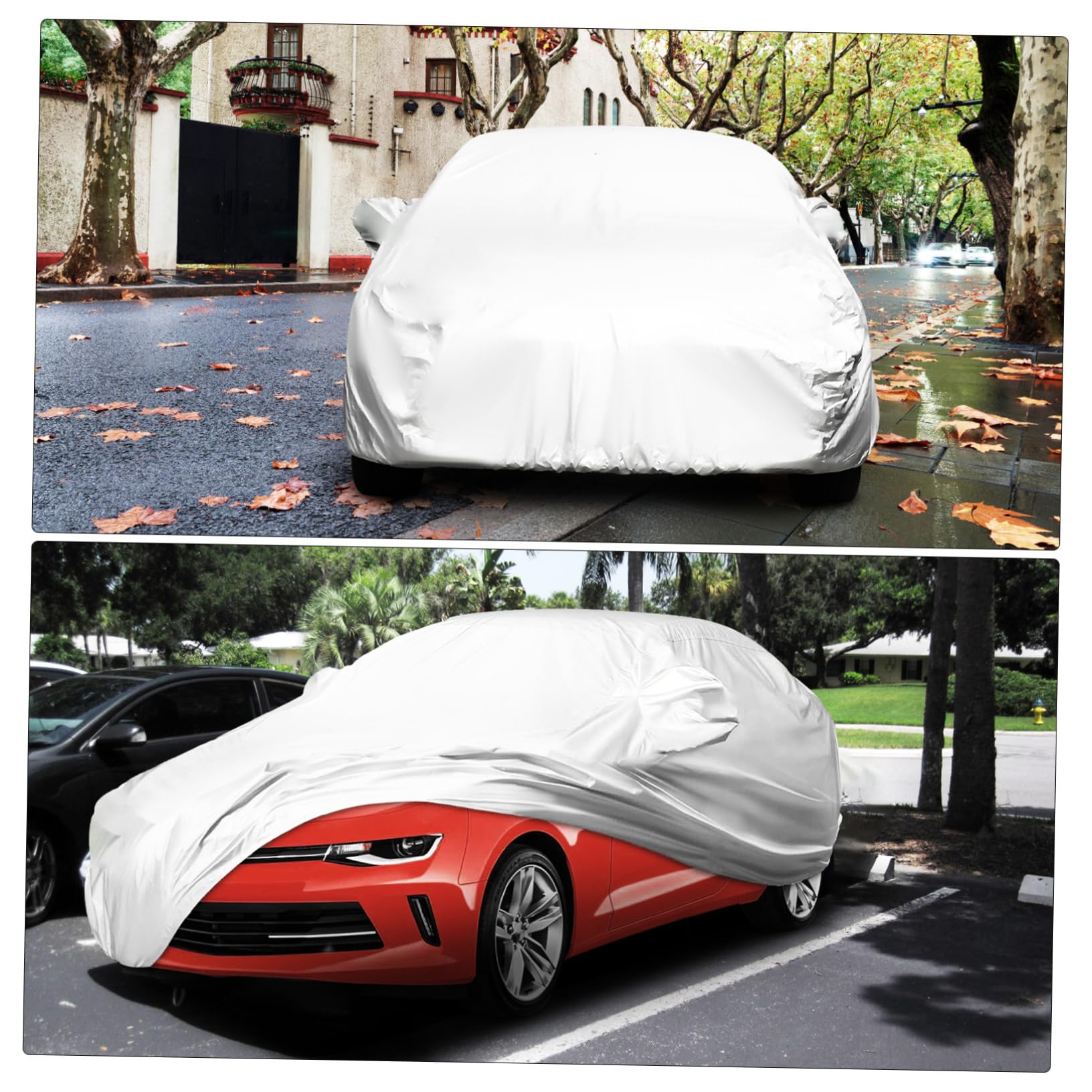 Cabilock Car Cover All Weather Protection for Outdoor Use Snow Rain and for Vehicles Easy Installation and Maintenance — view 9