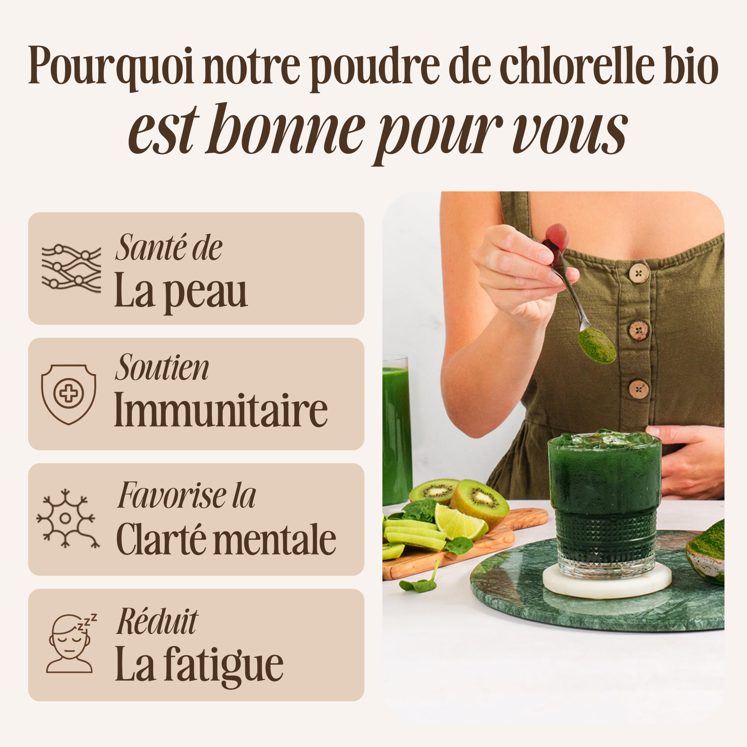 Sevenhills Wholefoods Poudre De Chlorella Bio 500g