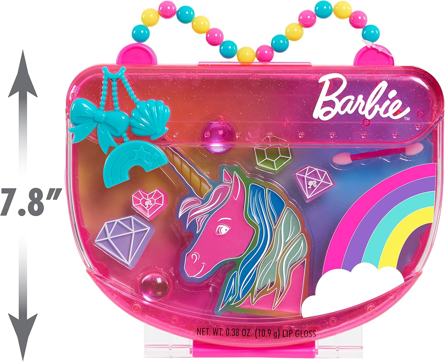 Barbie Barbie Purse Perfect Makeup Case Make-Up, Ages 5 Up, by Just Play : Toys & Games