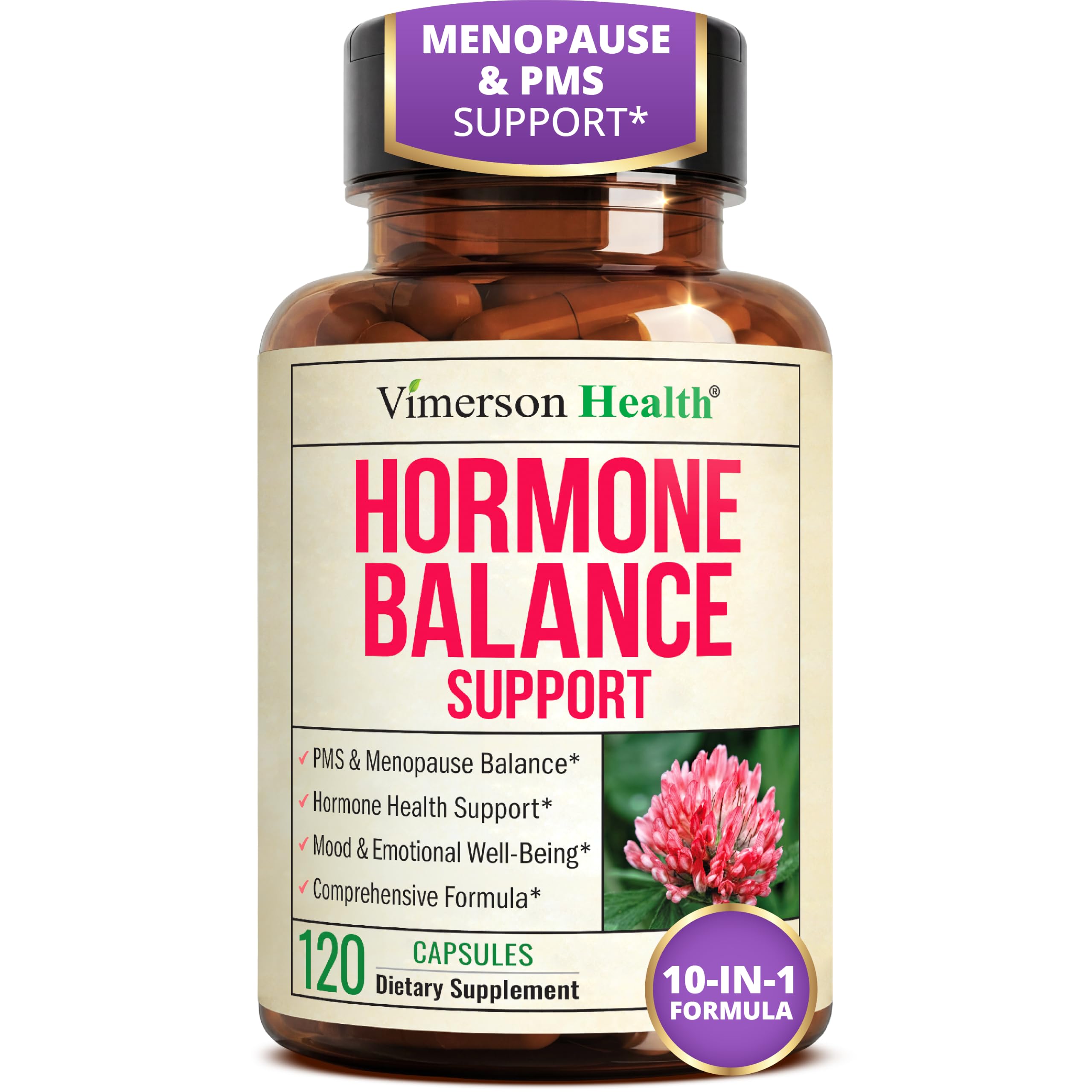 Hormone Balance for Women - PMS, Menopause, Mood & Cycle Support, 60 Ct — Amazon image 8