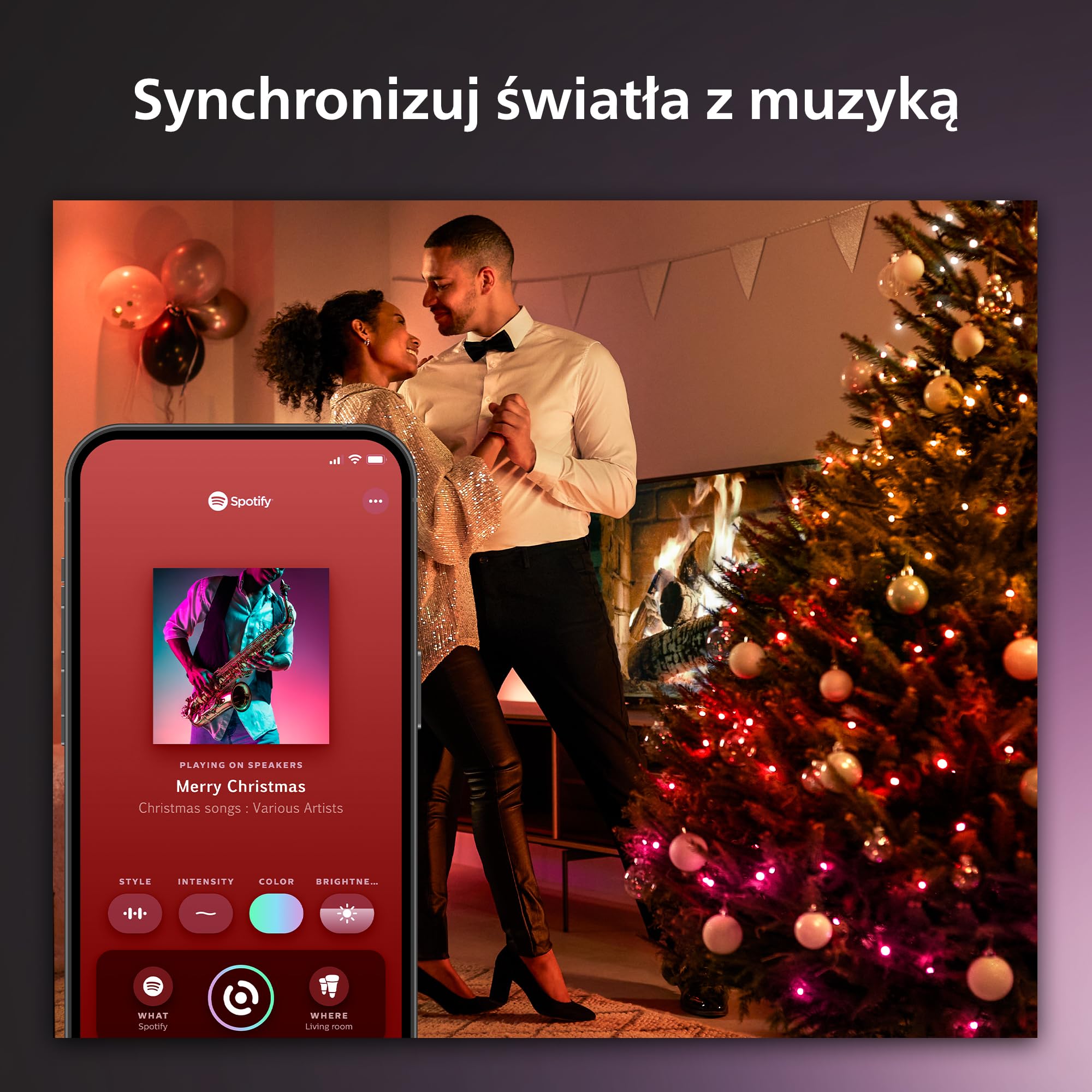 Philips WACA Girlanda świetlna Festavia 500 LED 40 m