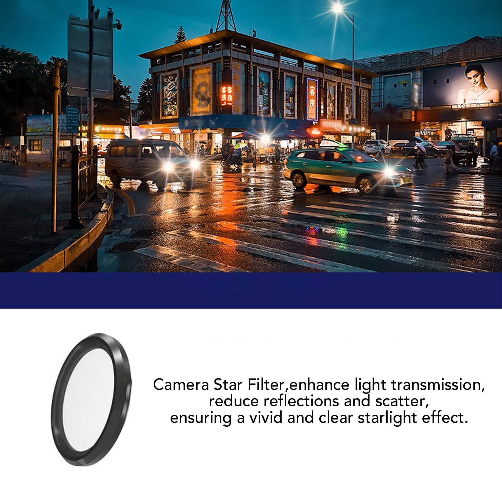 Kit Filtro Magnetico 6 in 1 per Fotocamera con 6 Obiettivi, ND8, CPL, UV, Macro, Messa a Fuoco Morbida e Filtro Stellare per LX10/G7X3/G7X2/ZV-1/RX100/GRVI e Altro