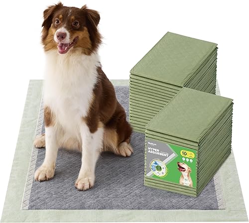 Miniatura 5 de Bedsure Camas para perros de gran tamaño  Camas ortopédicas planas para mascotas con funda extraíble lavable con almohadillas para orina, 30 unidades