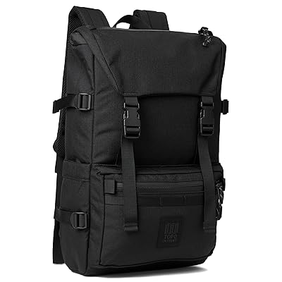 Topo Designs Rover Pack Tech Backpack Bags Black/Black 1