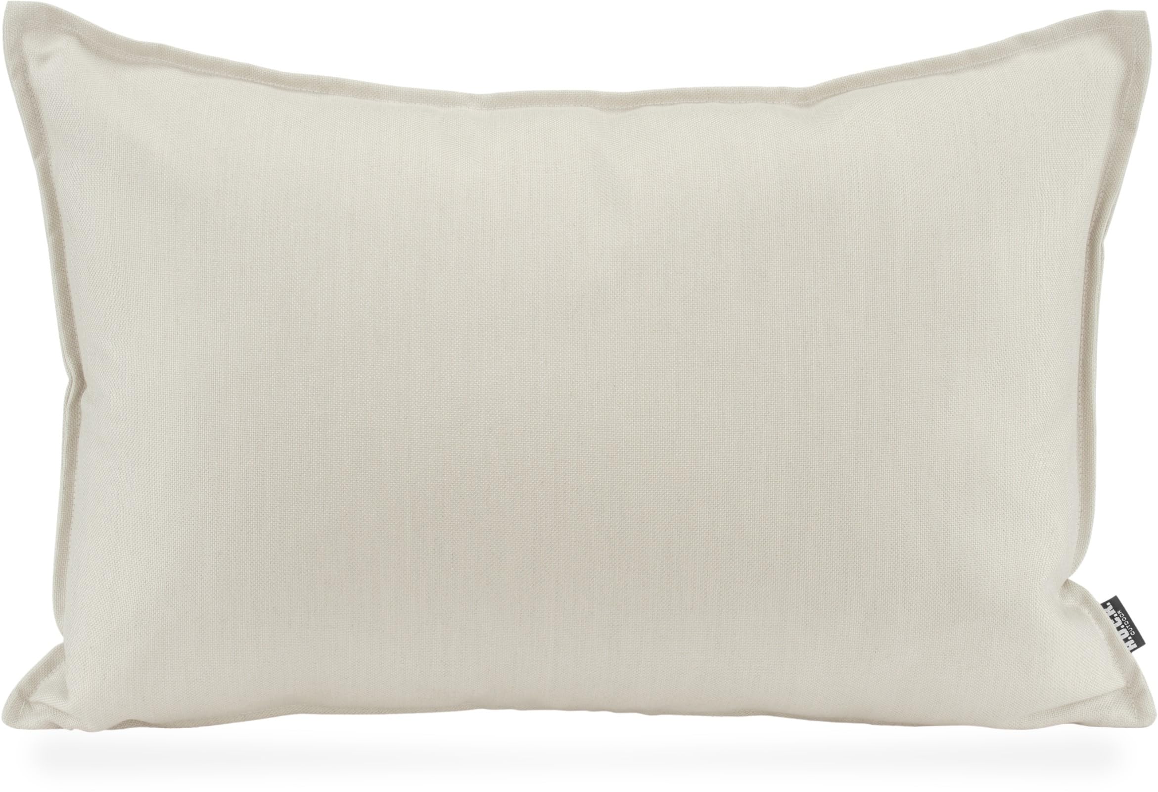 H.O.C.K. - Agora Outdoor Kissen Pamela - Strapazierfähig, Wasserabweisend, UV-beständig, Dekokissen für Gartenmöbel (Marble Beige Ecru, 60x40cm)