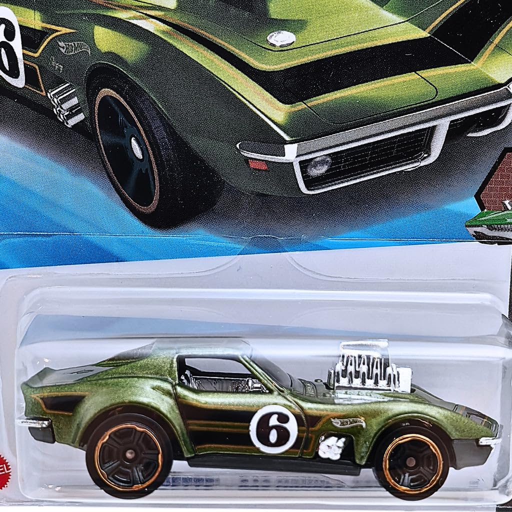 Hot Wheels 68 Crovette Gas Monkey Garage HW Dream Garage Ages 3