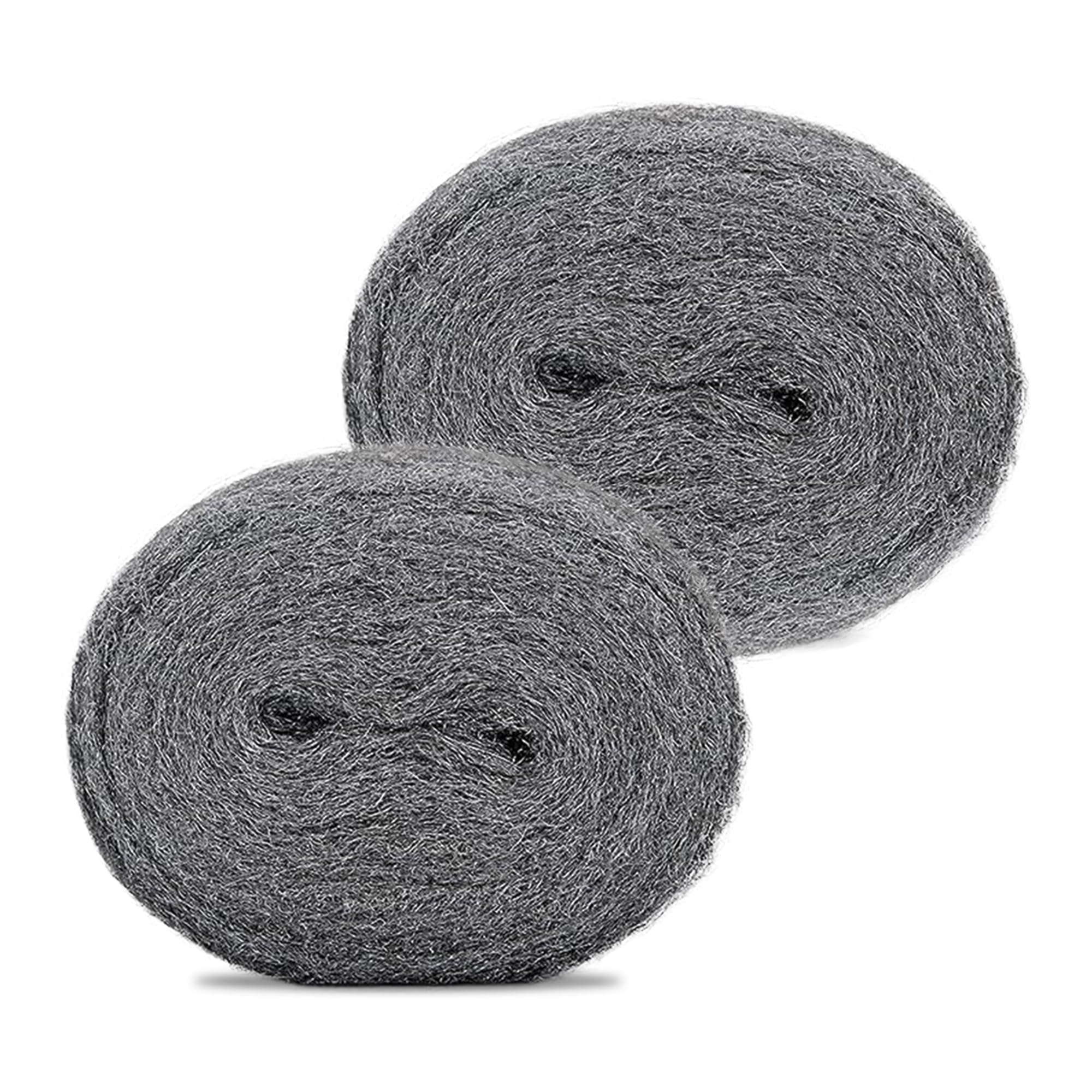 20ft 0000 Steel Wool Roll | 3" x10ft (Pack of 2) Steel Wool 0000 Grit for Cleaning,Polishing and DIY