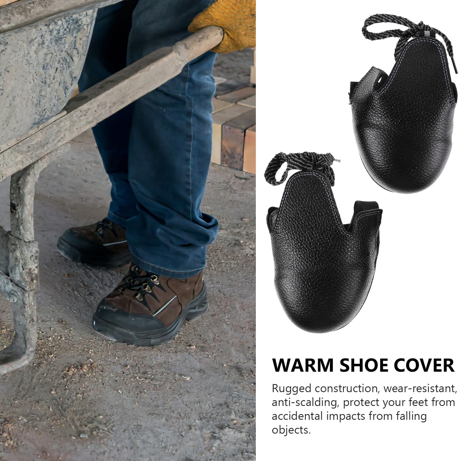 Fomiyessteel Toe Shoe Covers Pair Of Safety Overshoes Steel