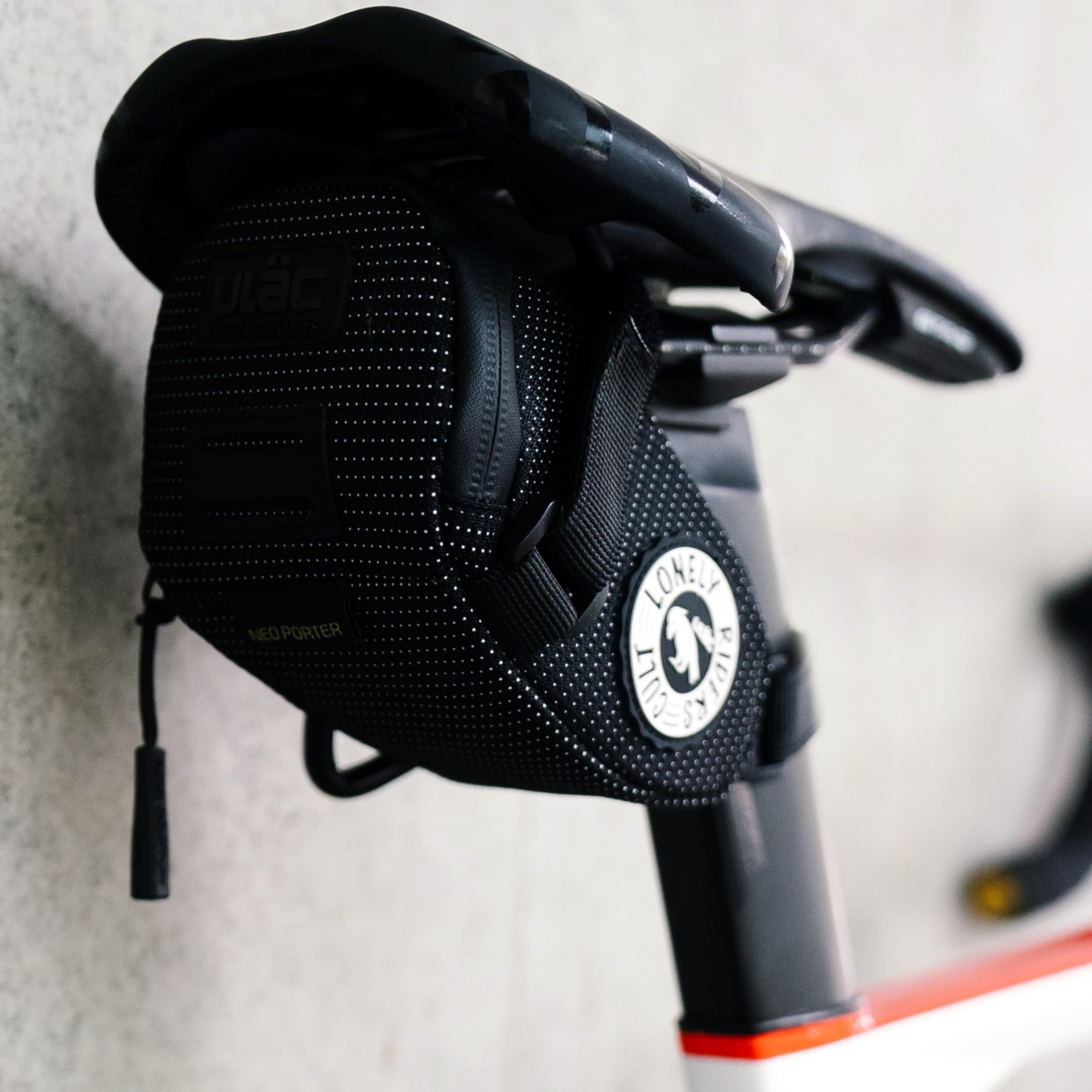 ULAC Neo Porter RADTAIL Sacoche de Selle de vélo Noir 0,6 l