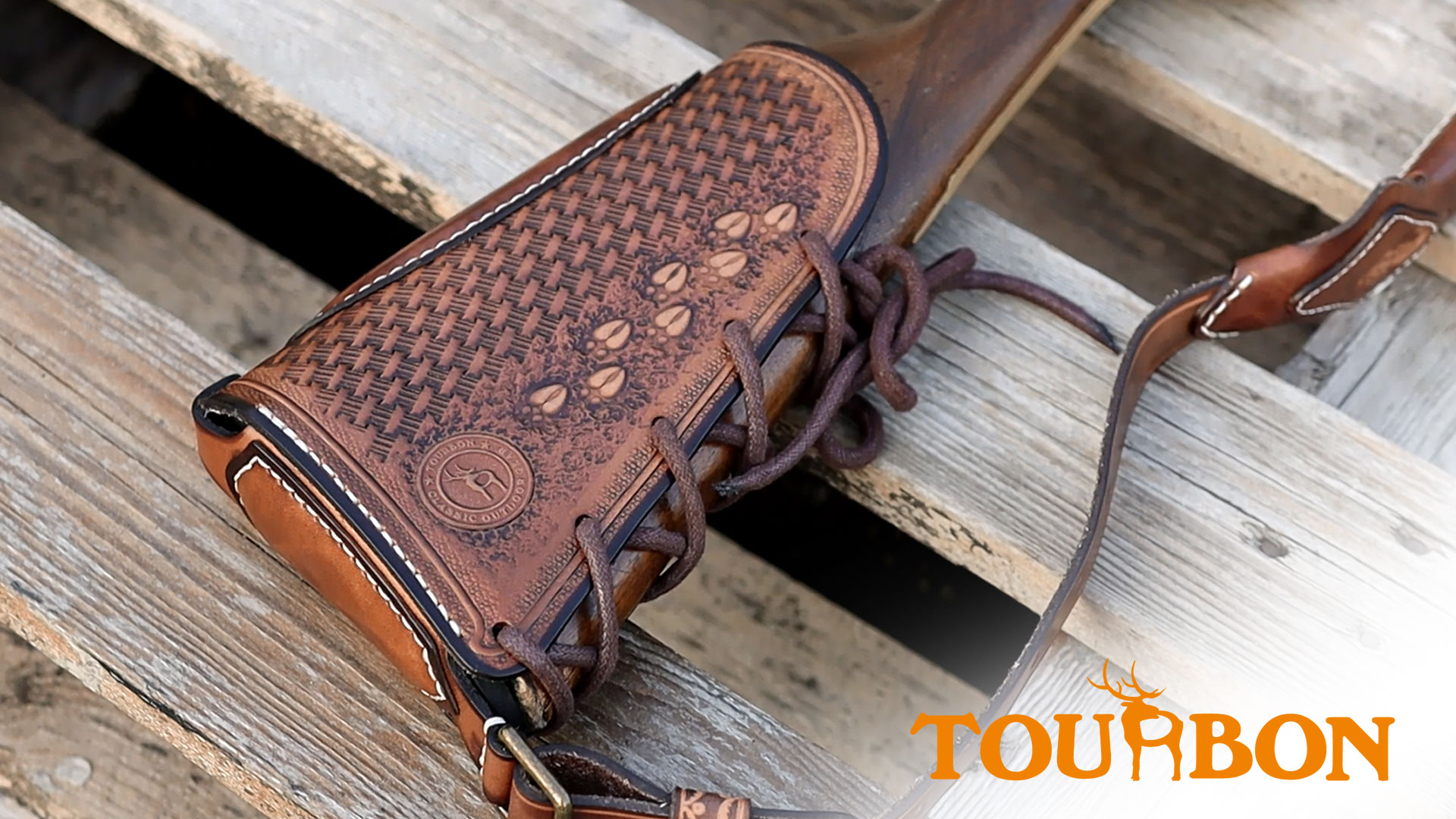 Amazon.co.jp: TOURBON 銃用チークパッド チークレスト 本革 リコイル