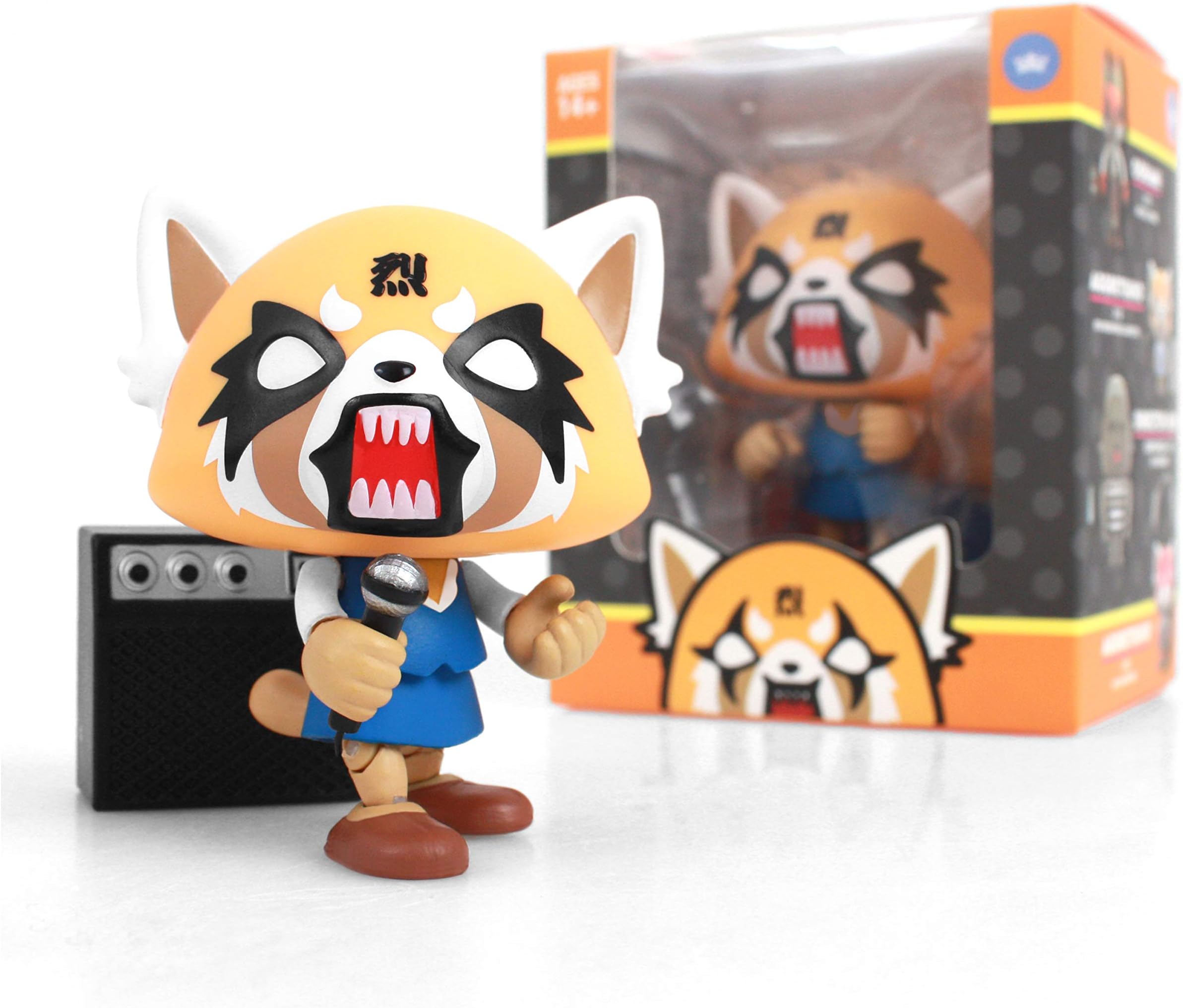 AGGRETSUKO Retsuko Death Metal Wing Eyes Action Vinyl