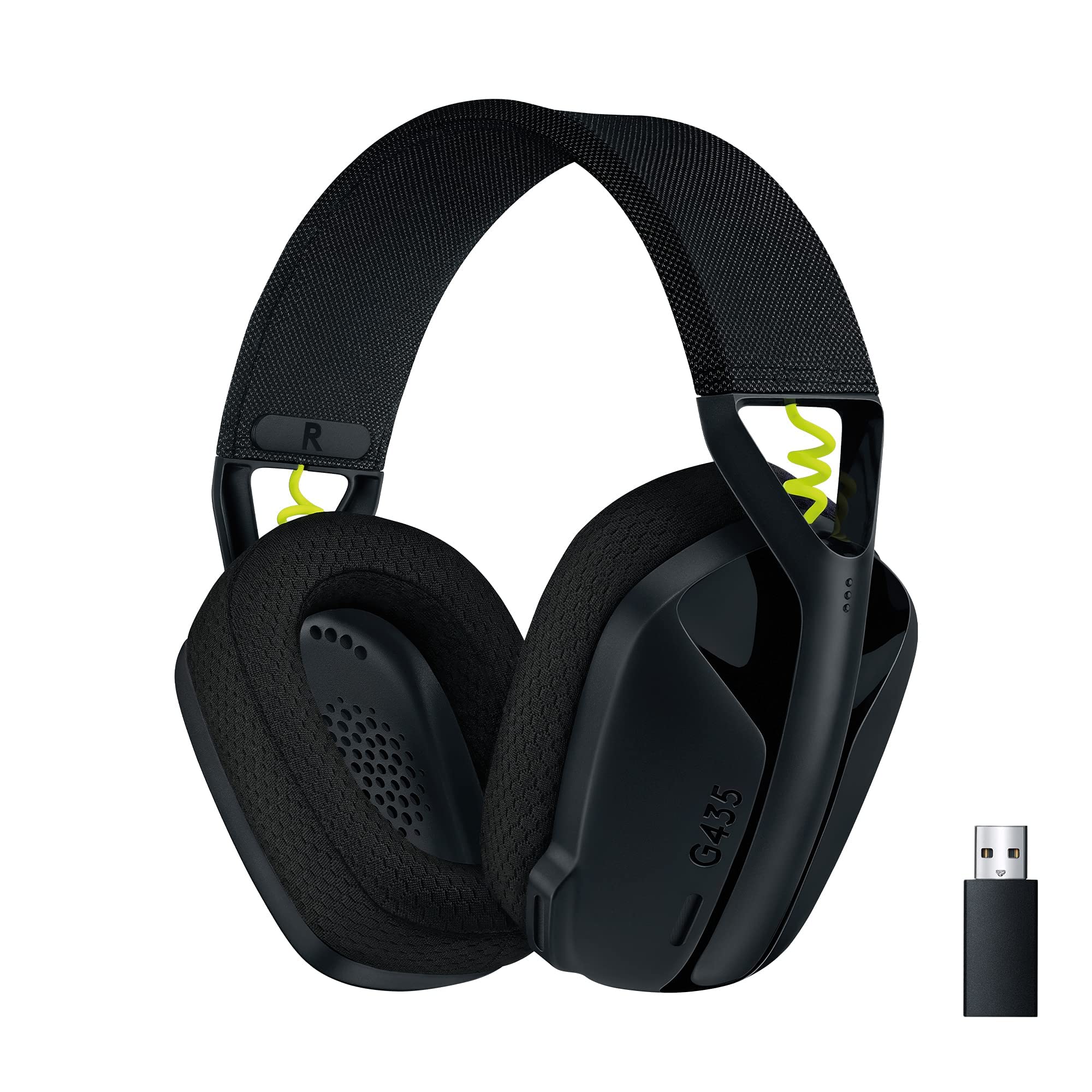 (Refurbished) Logitech G435 Lightspeed and Bluetooth Wireless Gaming Headset - Lightweight Over-Ear Head (B09PQ82P5J) Amazon Price History, Amazon Price Tracker