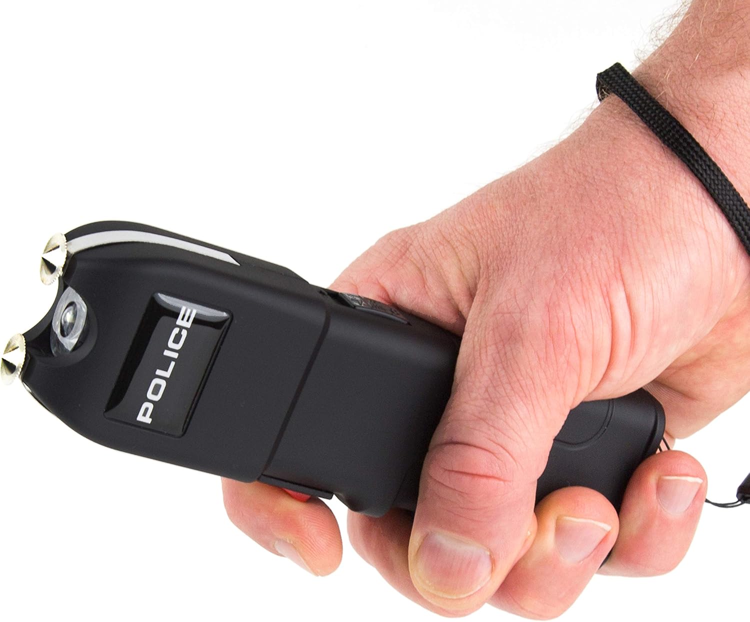 POLICE 929-58 Billion Heavy Duty Super Powerful Max Voltage Stun Gun - Rechargeable with LED Flashlight