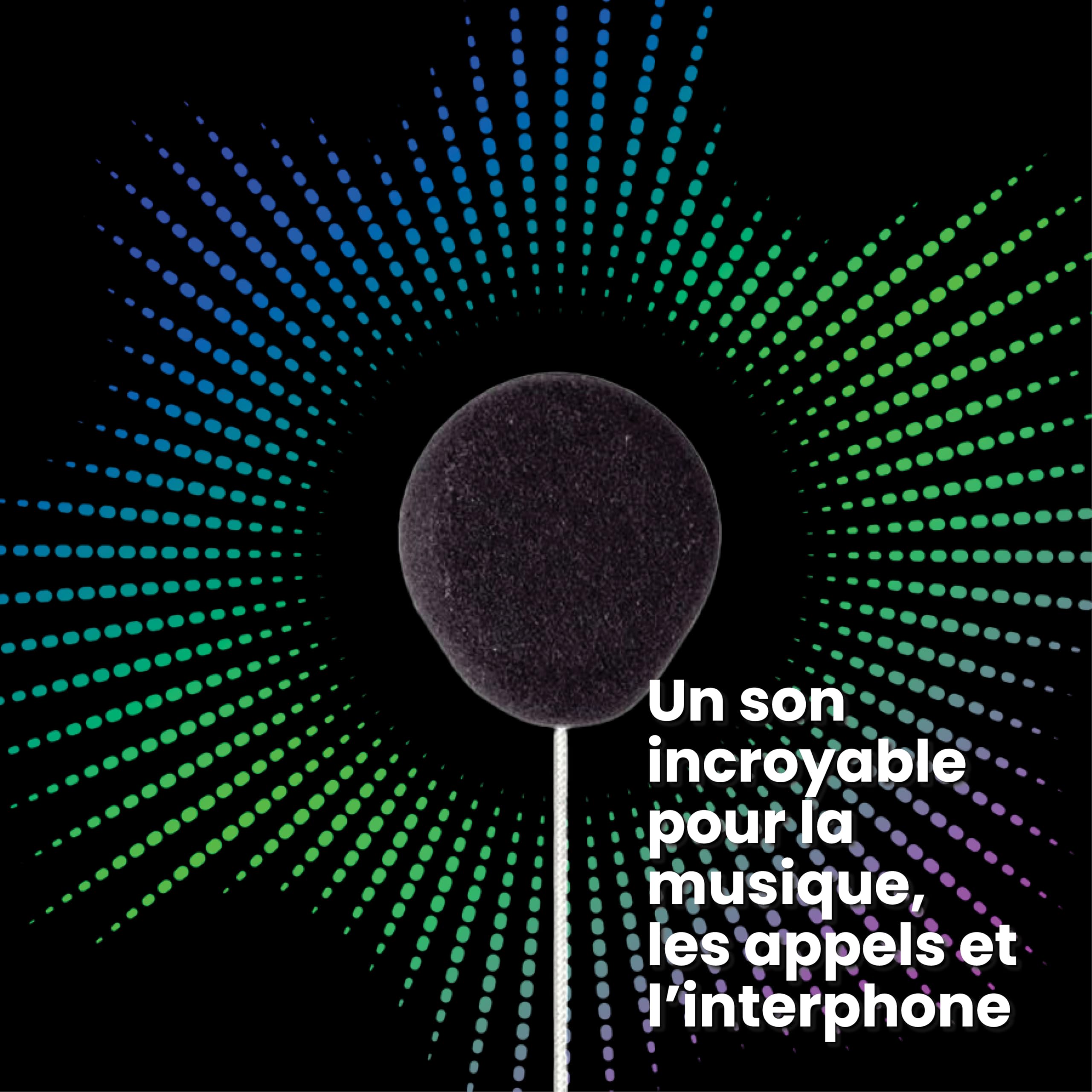 Midland - Intercom Moto BTX2 Pro S Solo Individuel Universal, Écouteurs Bluetooth sans Fil Casque Moto Étanche IPX6 avec Double Processeur BT, 800 m, 4 Couple, Batterie 23H, Anti Bruit et Audio Hi-FI